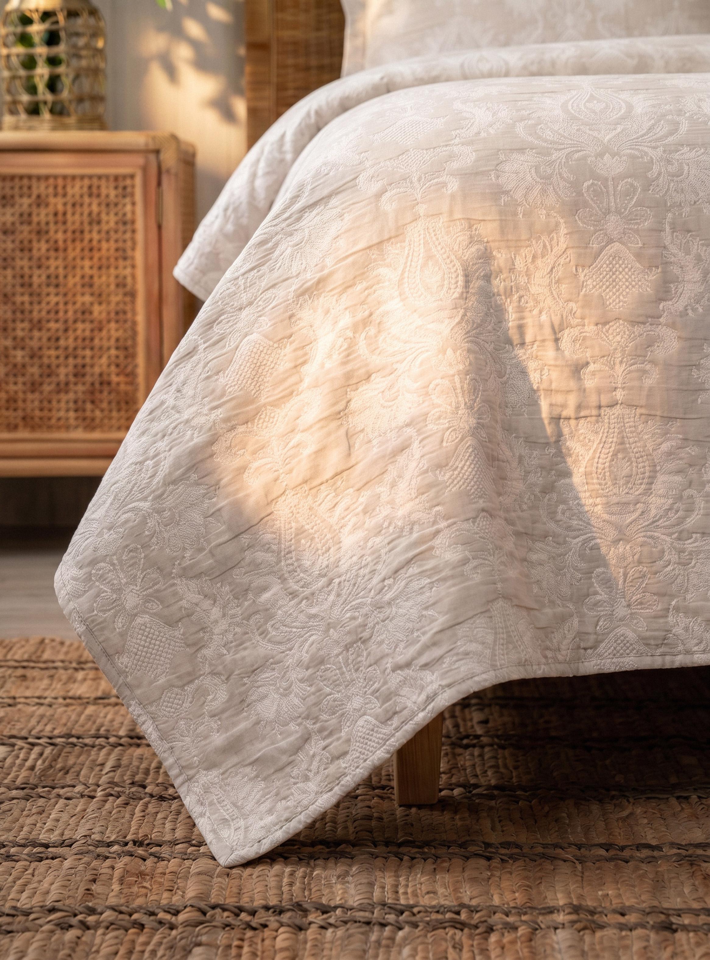 Quilt 2 Plazas Jacquard-3