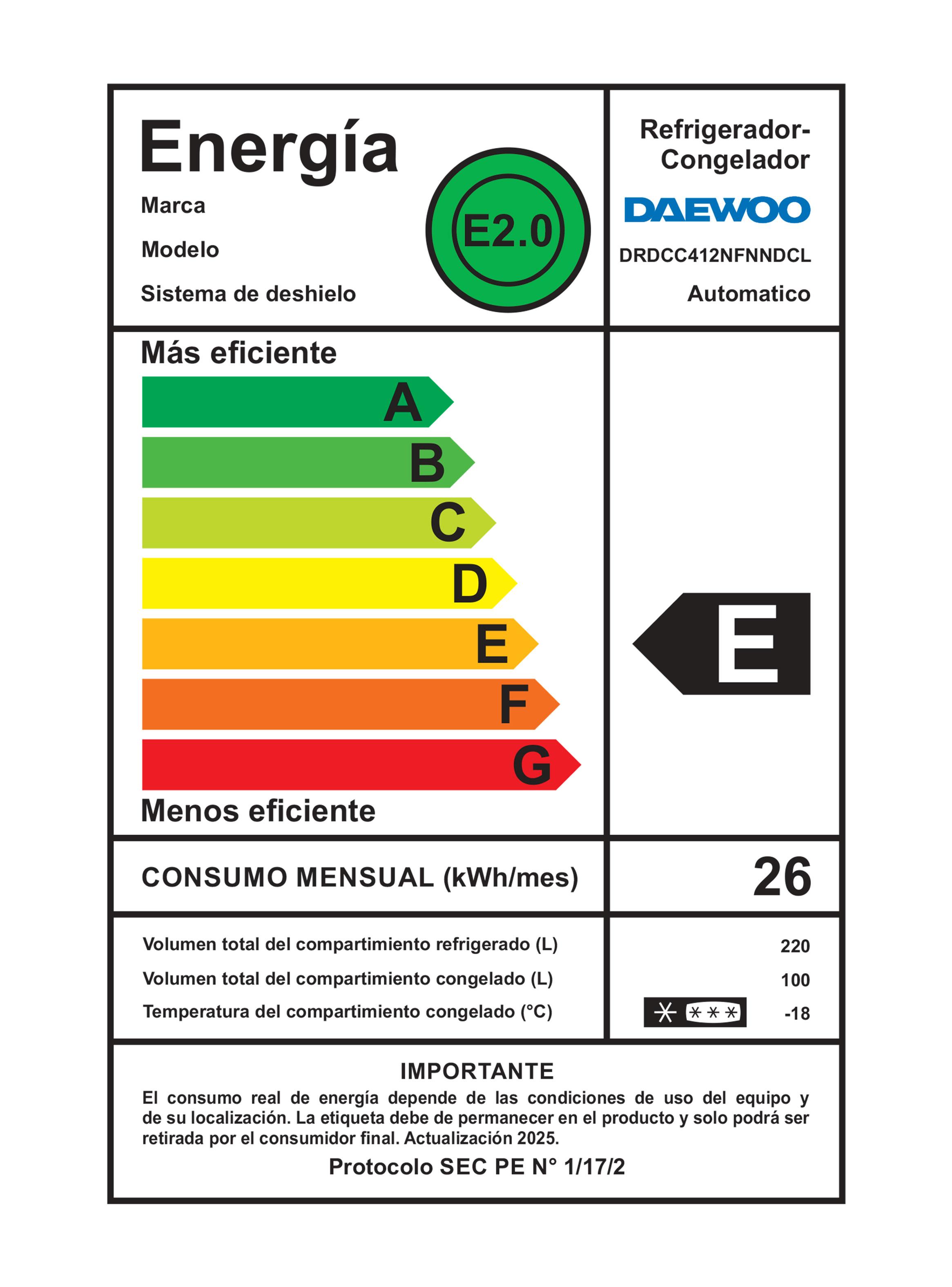 Refrigerador Bottom Freezer No Frost 320 Litros DRDCC412NFNNDCL-6