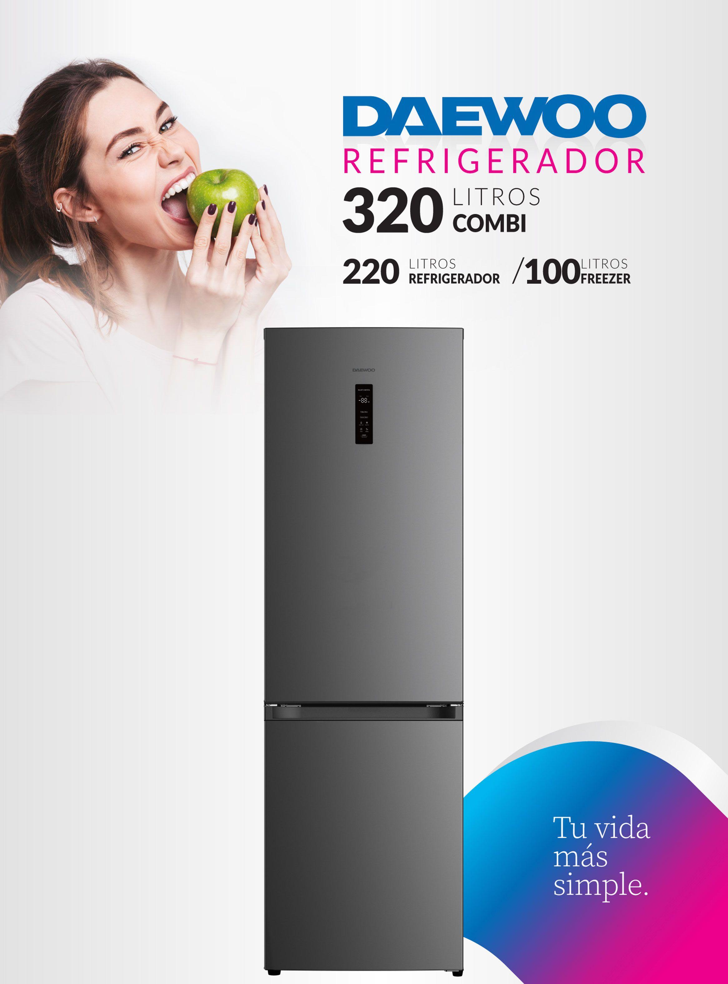 Refrigerador Bottom Freezer No Frost 320 Litros DRDCC412NFNNDCL-4