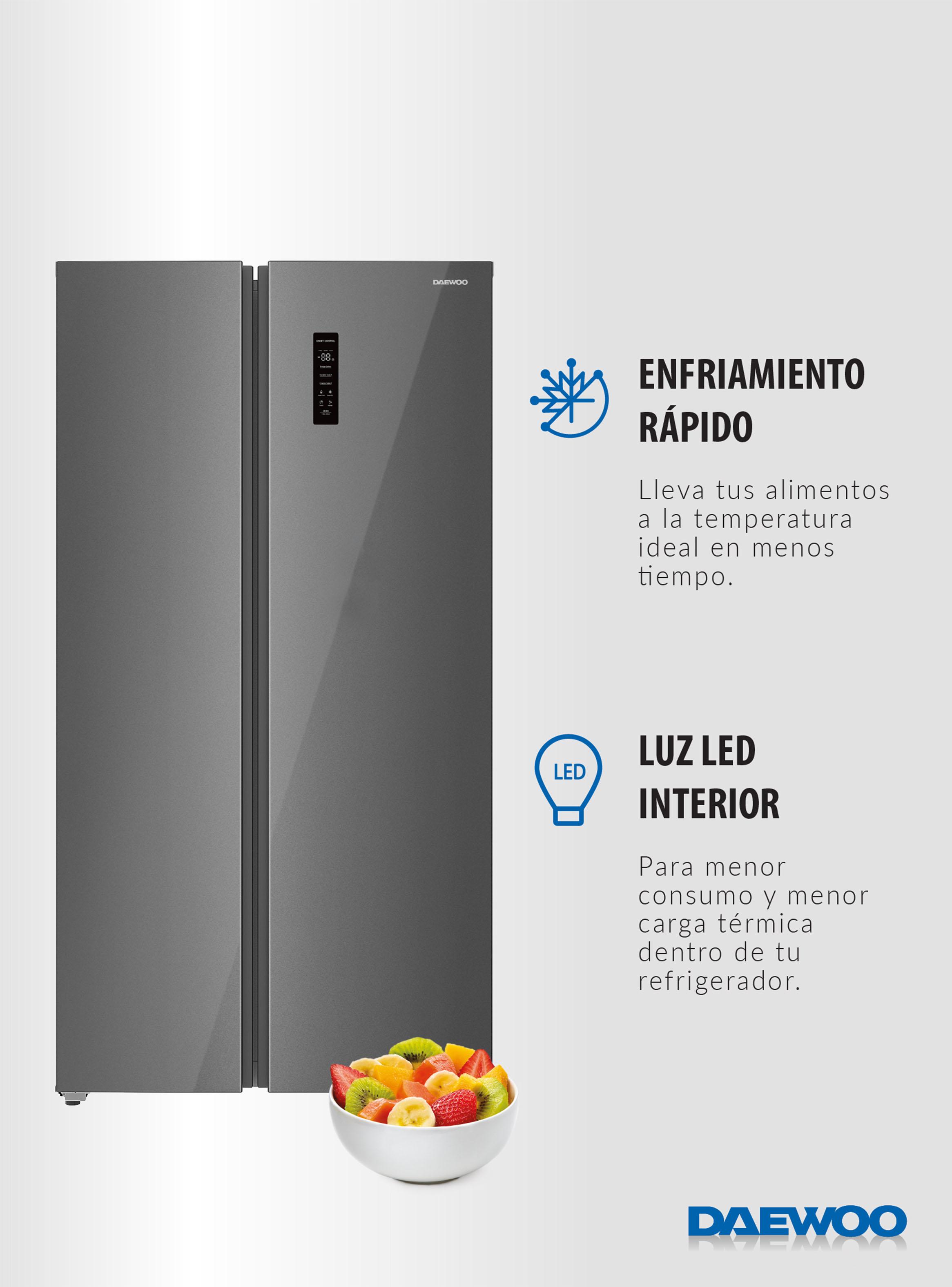 Refrigerador Side by Side No Frost 537 Litros DRDSC545NFINDCL-3