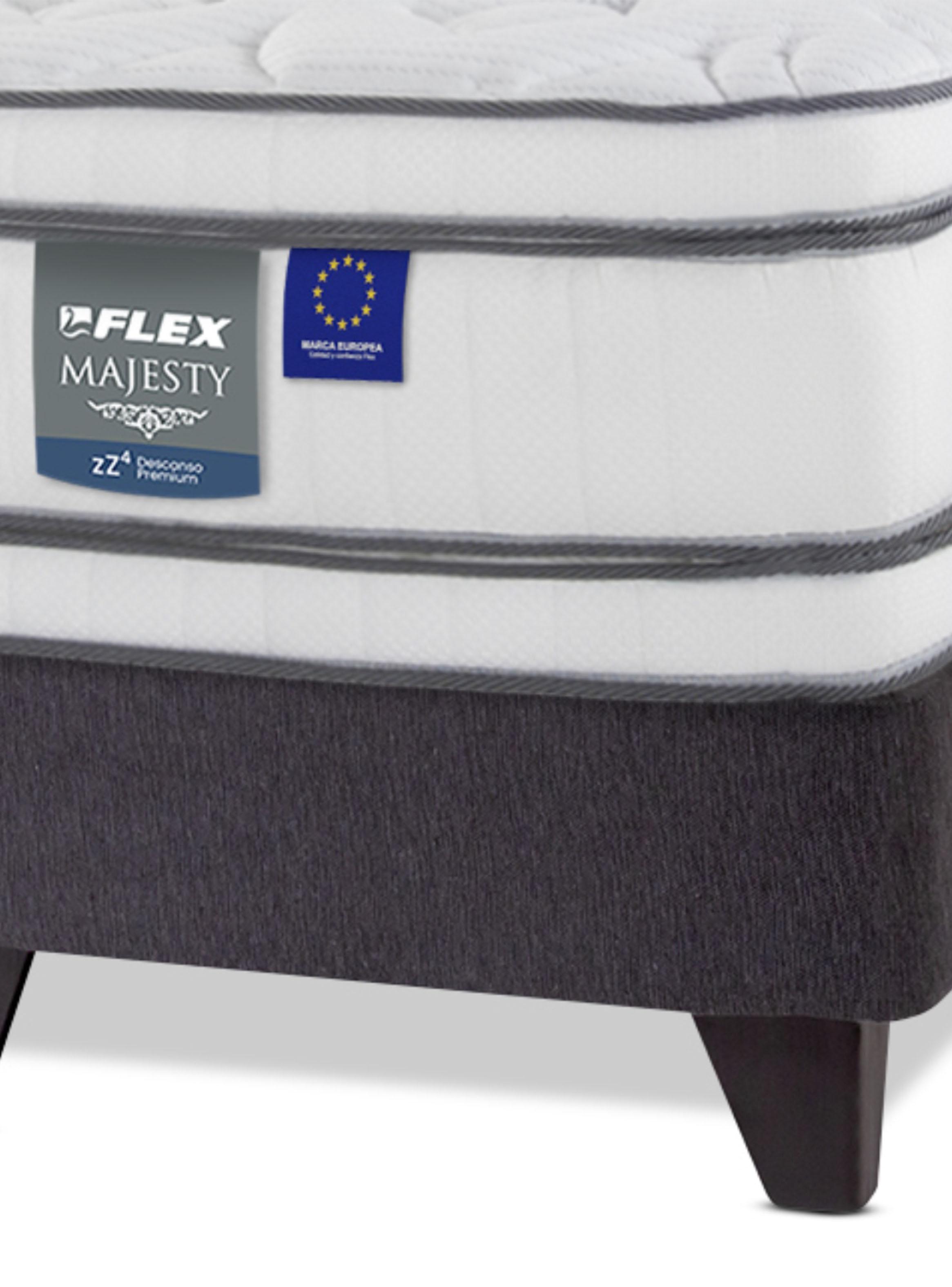 Cama Europea Majesty 1.5 Plazas + Respaldo Modern-3