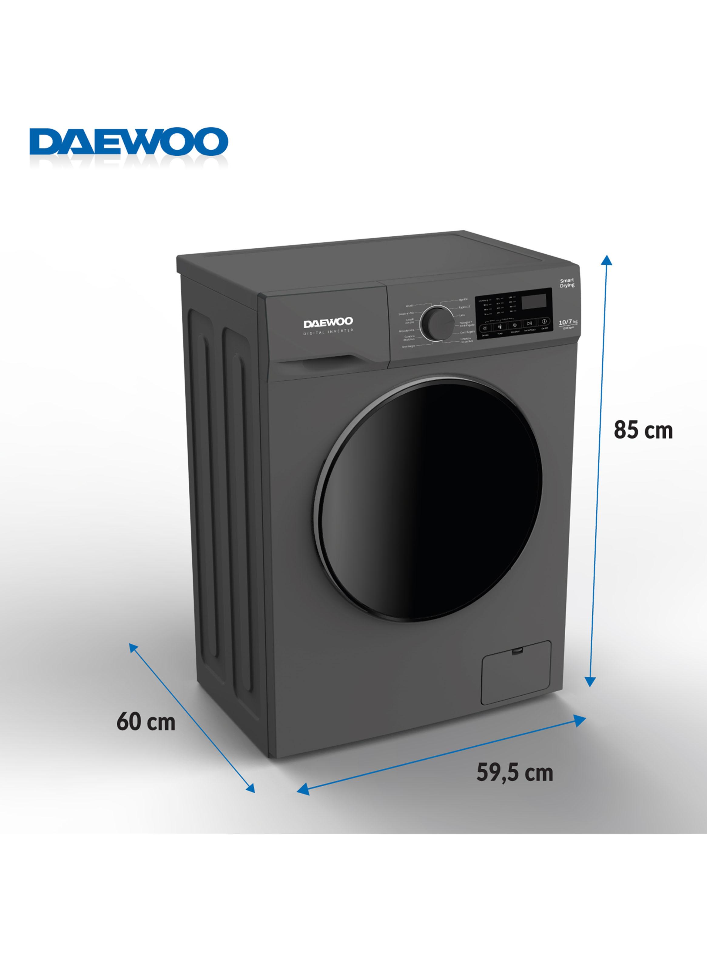 Lavadora-Secadora Frontal 10/7 Kg Inverter DOWDS10S24CL-2