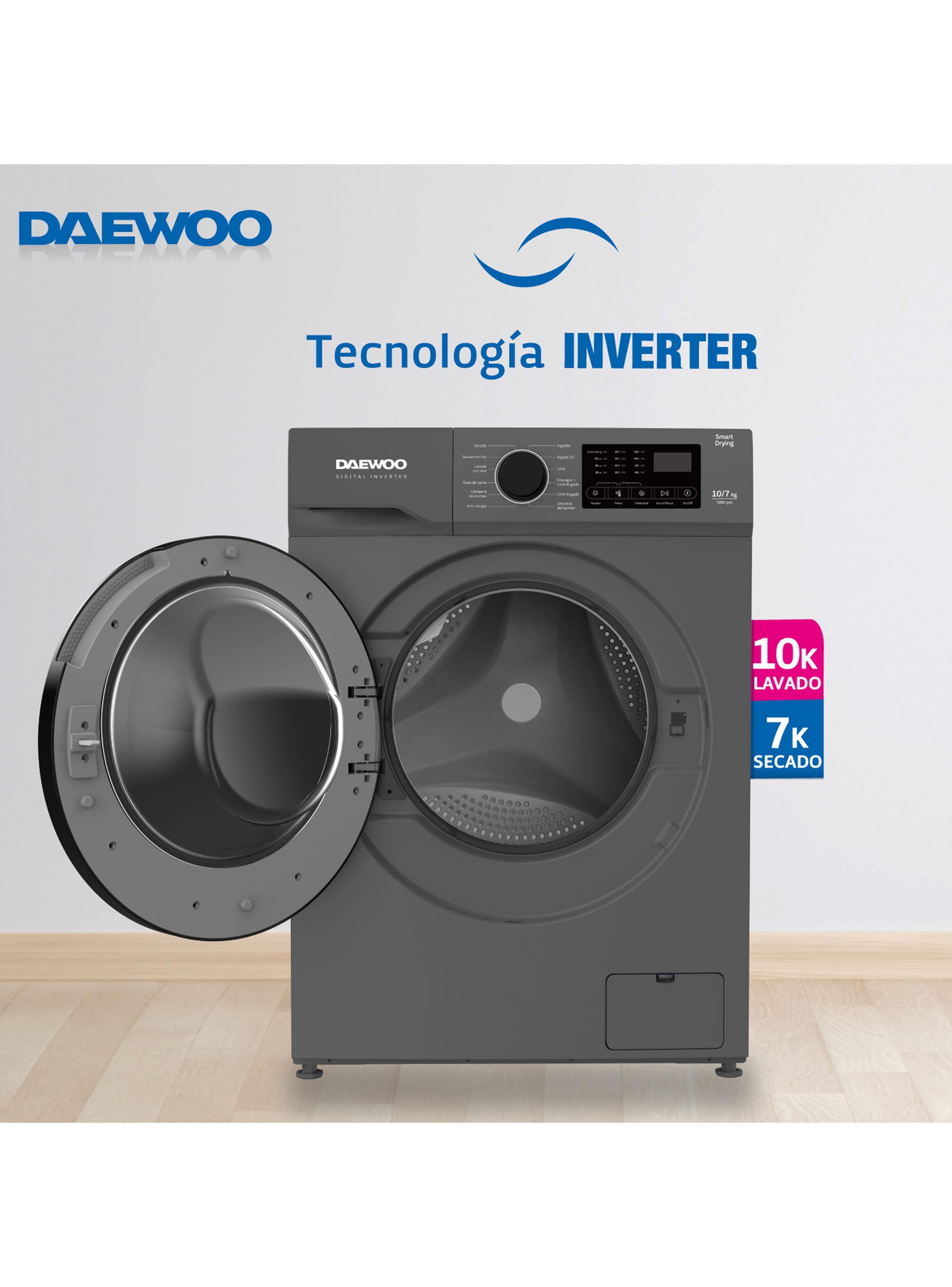 Lavadora-Secadora Frontal 10/7 Kg Inverter DOWDS10S24CL-4