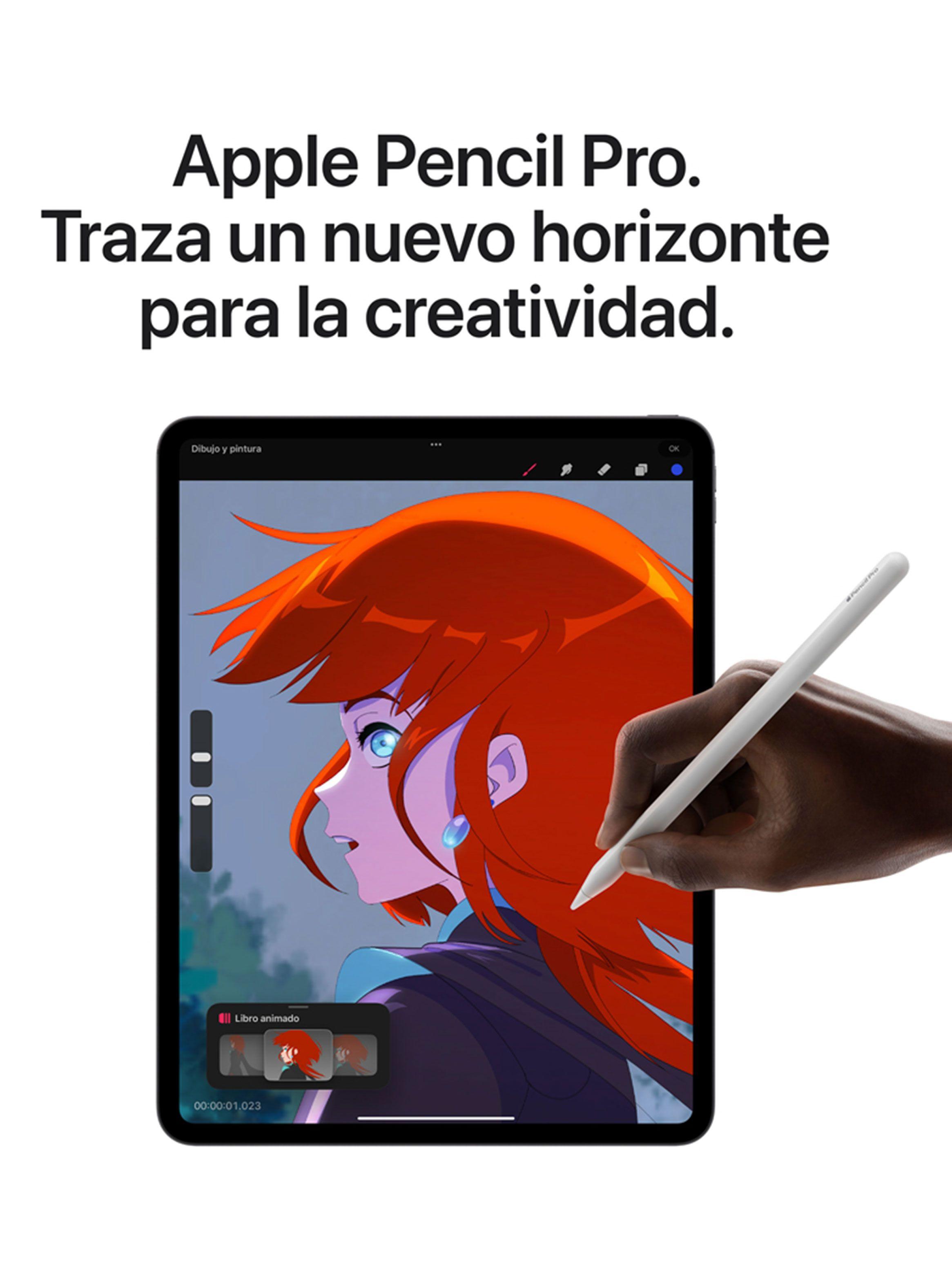 Apple iPad Pro 13" WiFi Chip M4 256GB Vidrio Estándar Negro Espacial-5