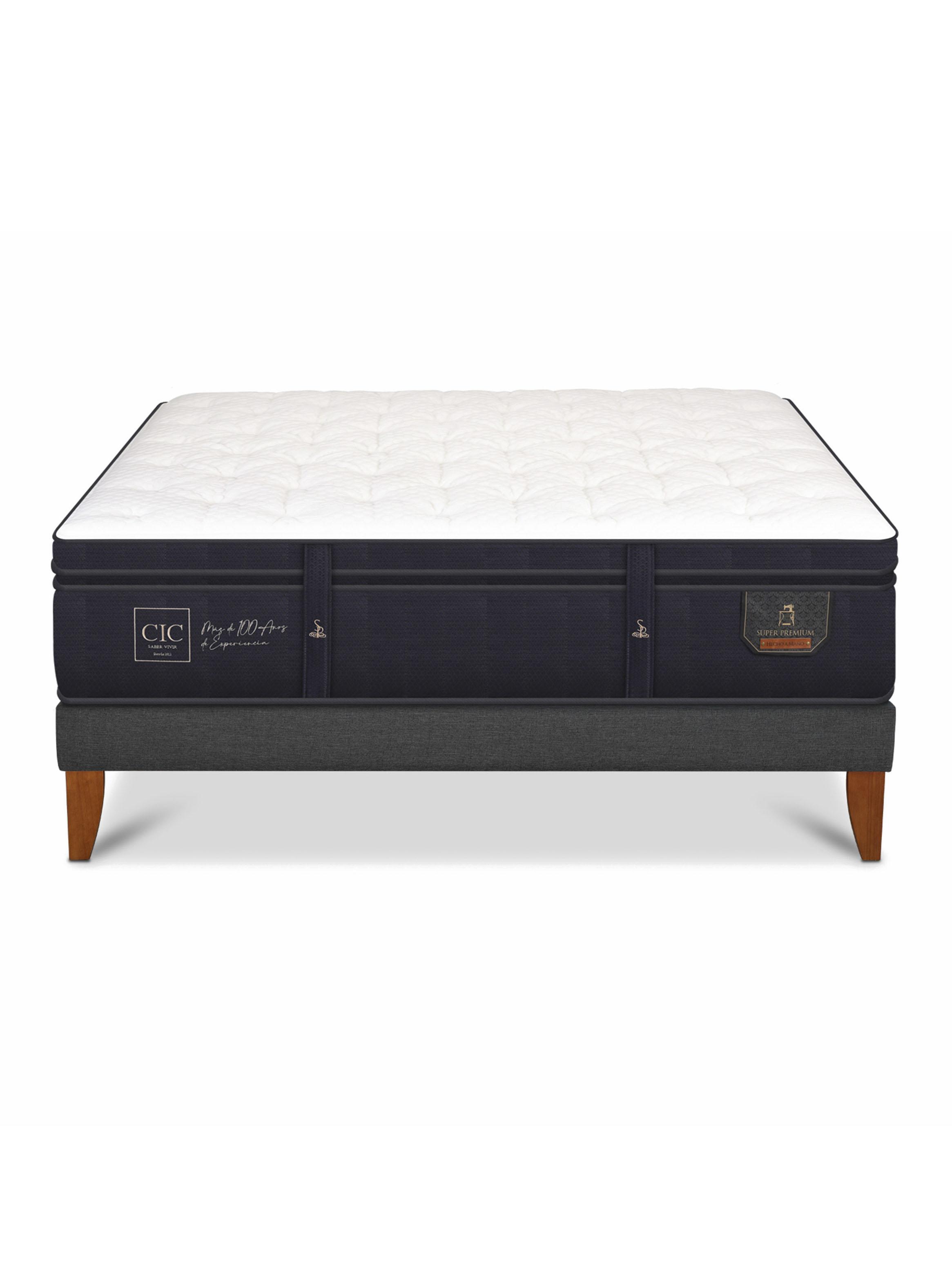Cama Europea Box Super Premium King Base Normal-2