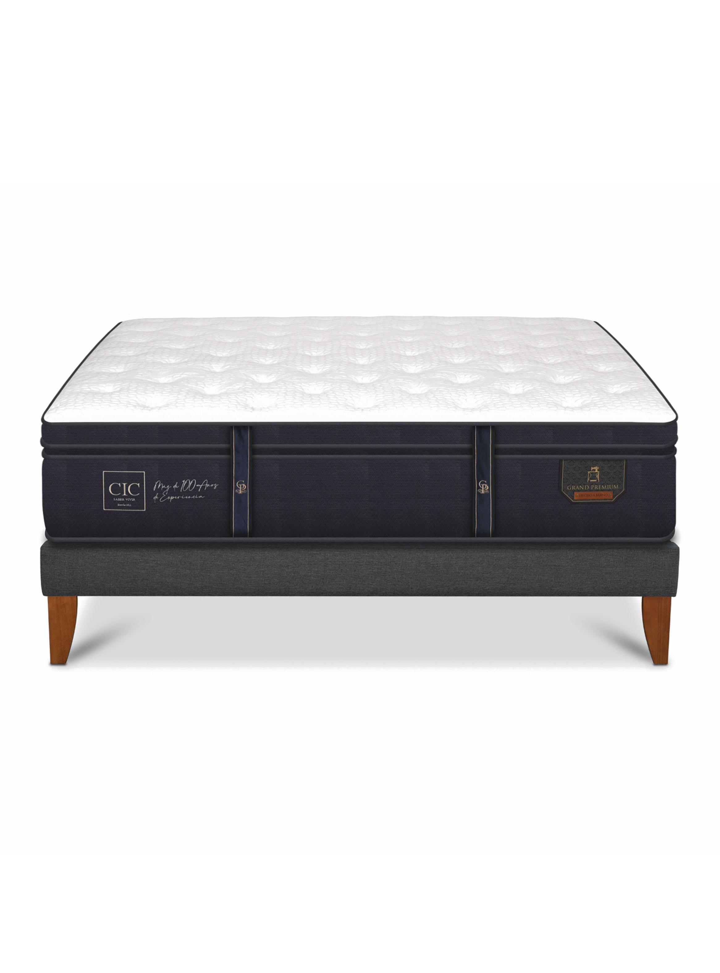 Cama Europea Box Grand Premium King Base Normal-2