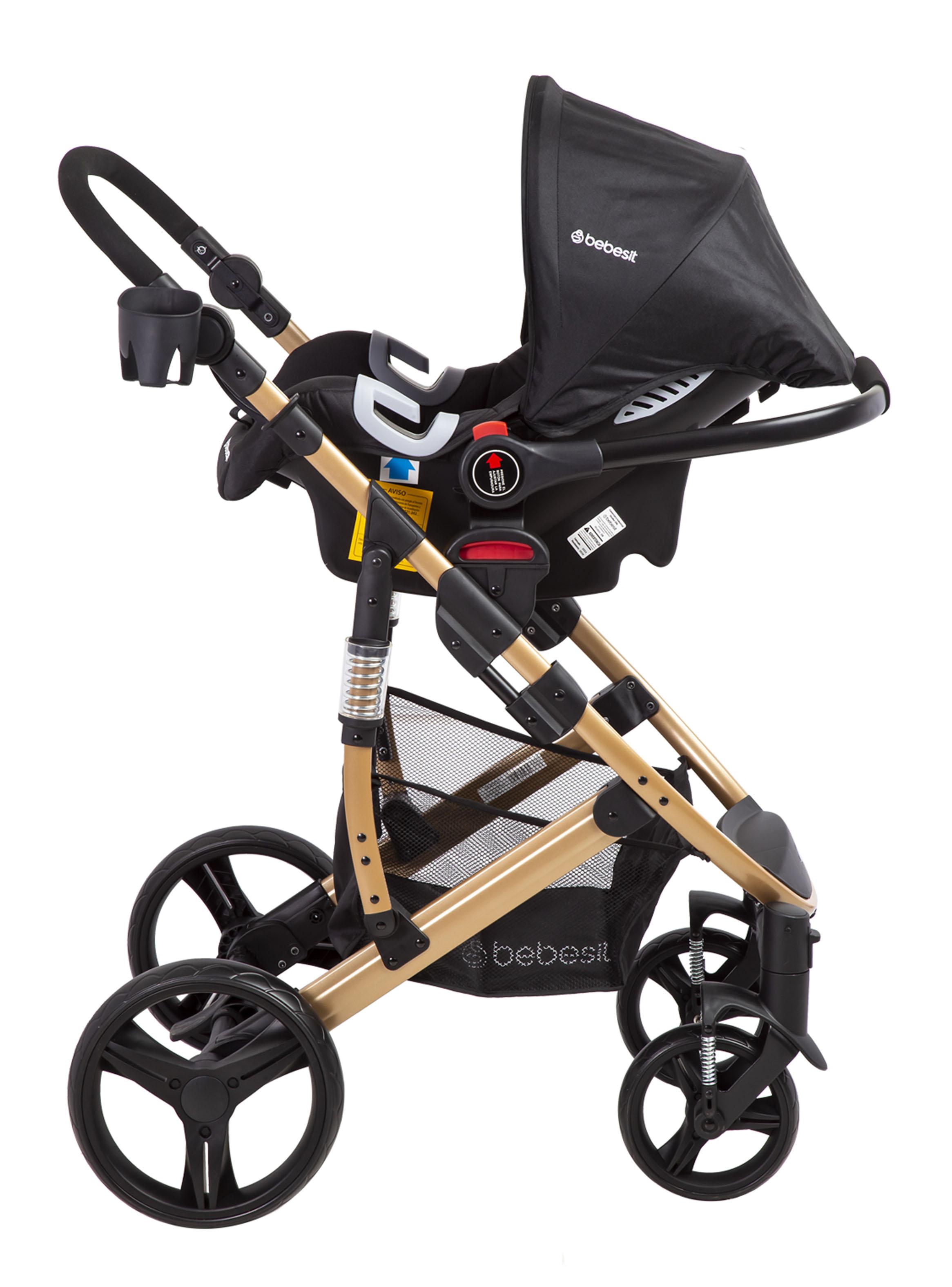 Coche Travel System Quest Negro-4