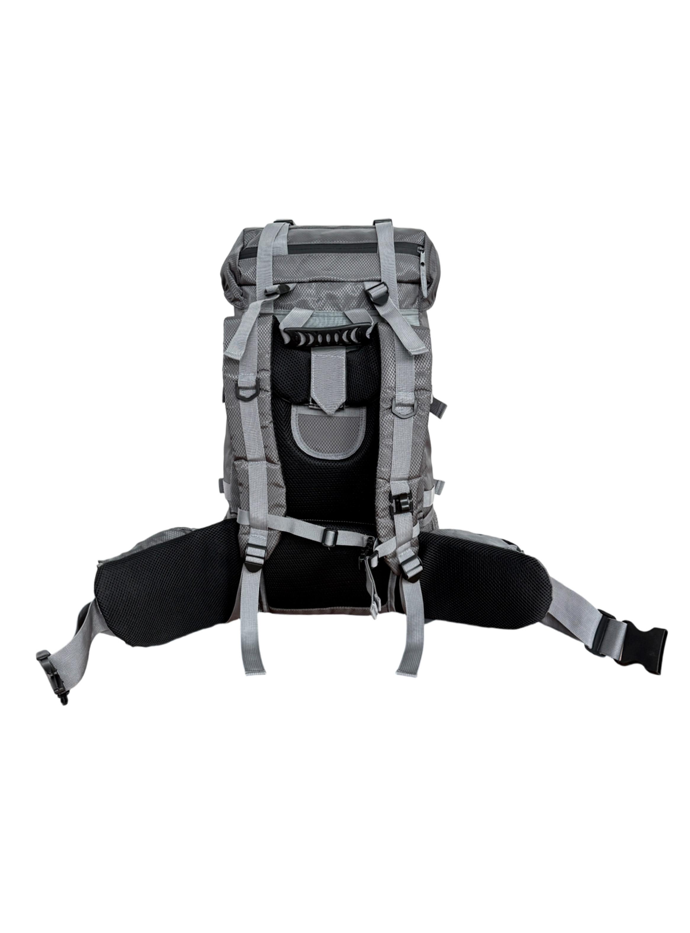 Mochila de Camping Antillanca 55 Litros Gris-3