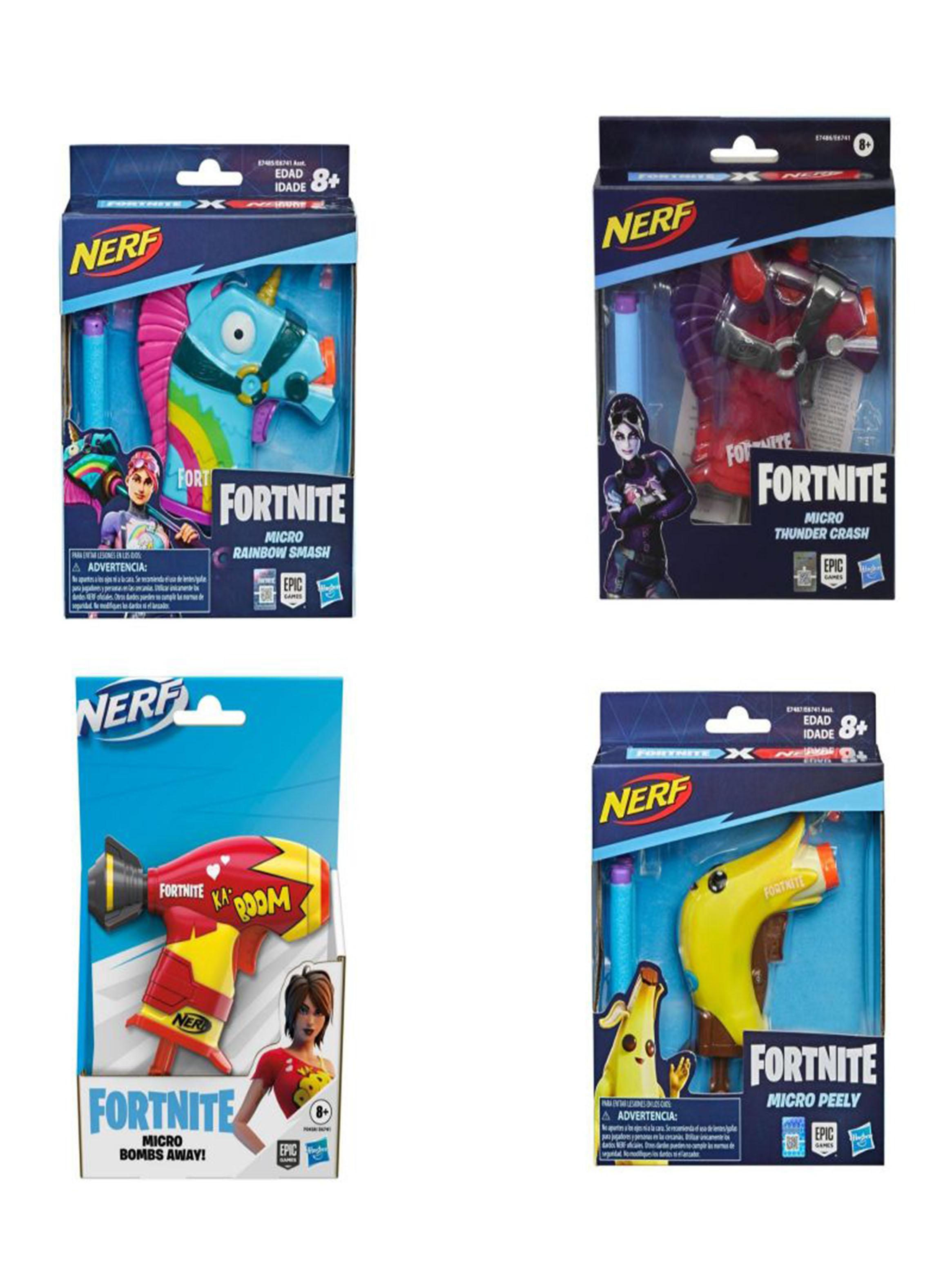 Lanzador Nerf Fortnite MicroShots-2