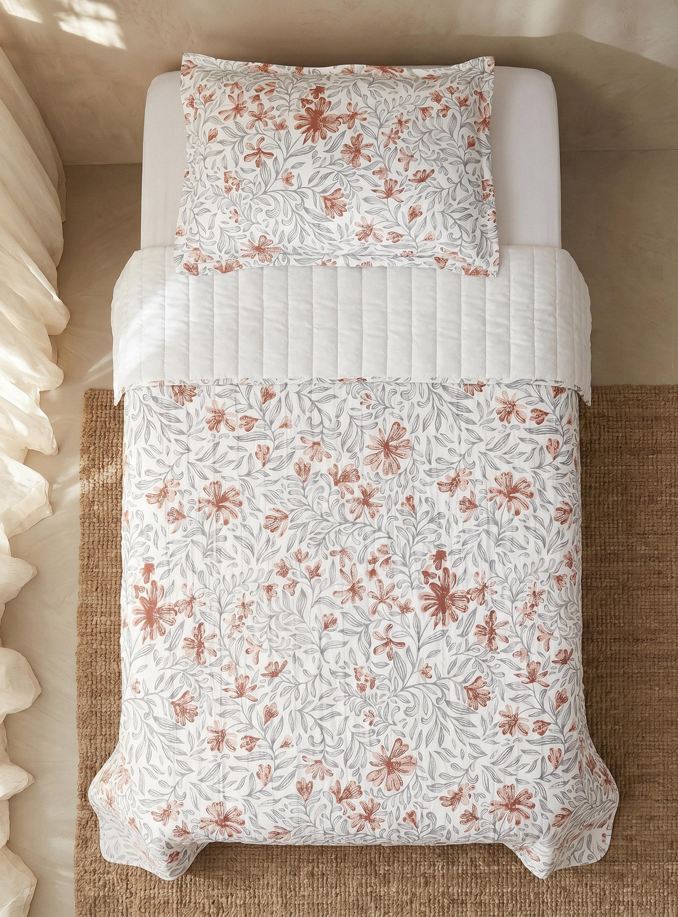 Quilt 1.5 Plazas Blanca-2