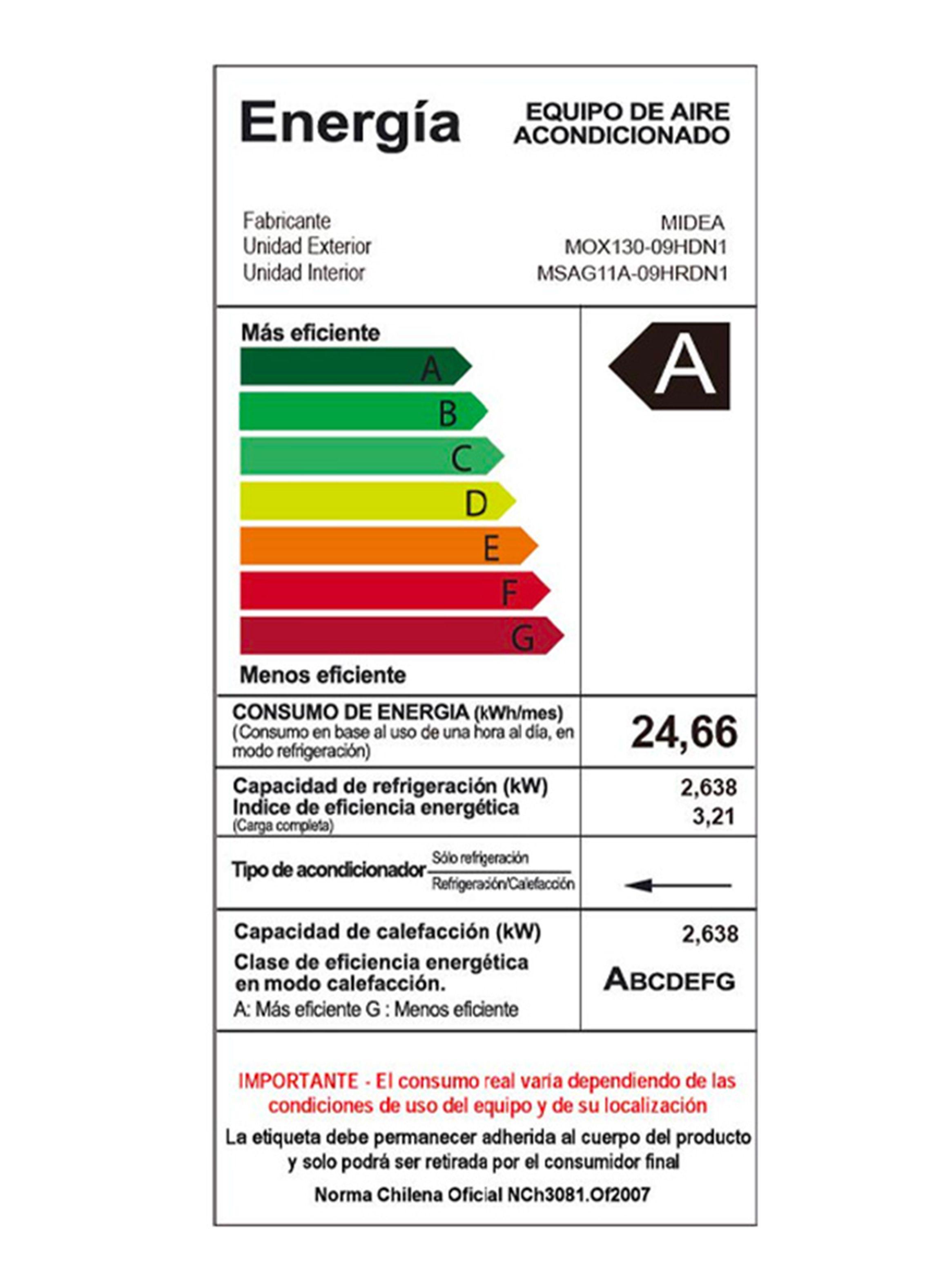 Aire Acondicionado Split Muro Inverter 18000 BTU Xtreme-6
