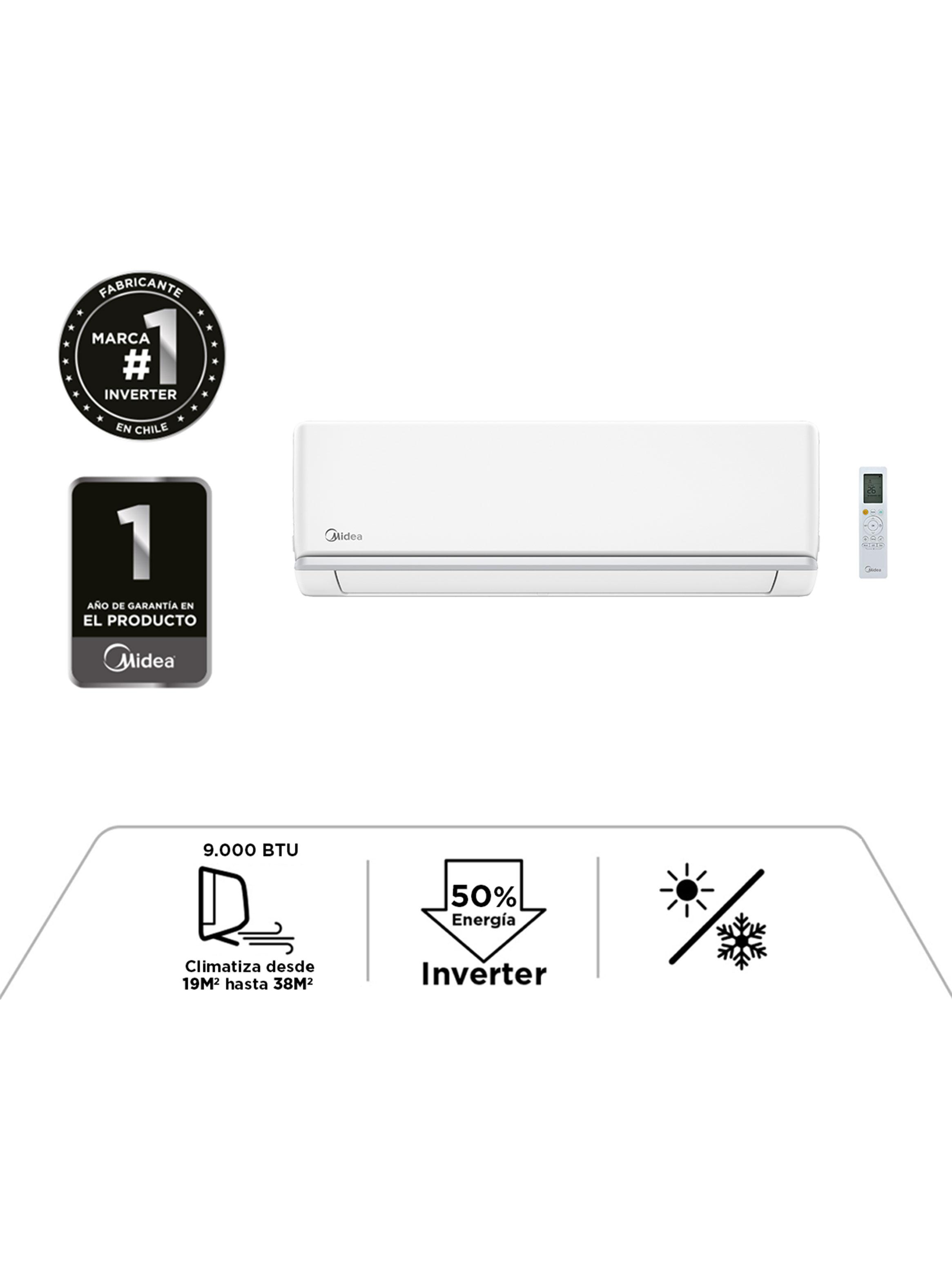 Aire Acondicionado Split Muro 9000 BTU Xtra 9K-3