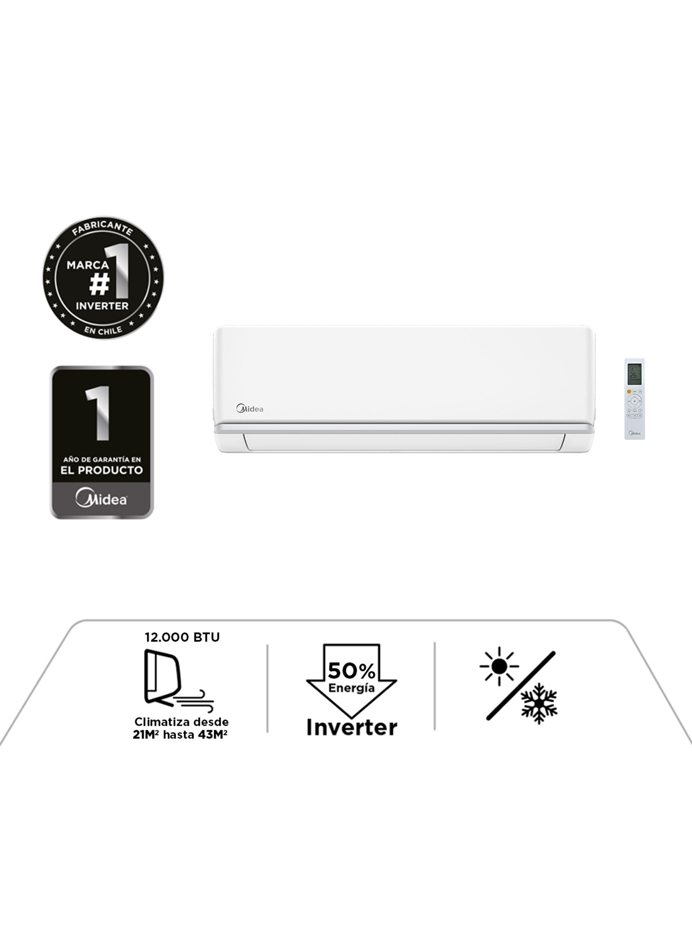 Aire Acondicionado Split Muro 12000 BTU Xtra 12K-3