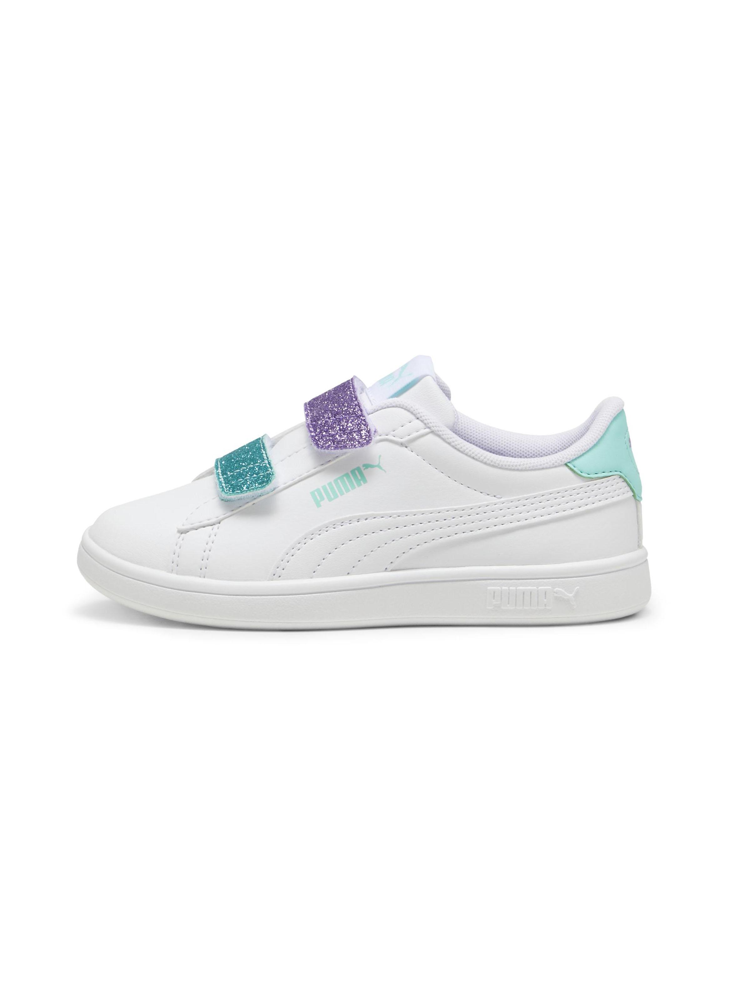 Zapatilla Urbana Smash 3.0 L Glitter Velcro V Ps Niña-1