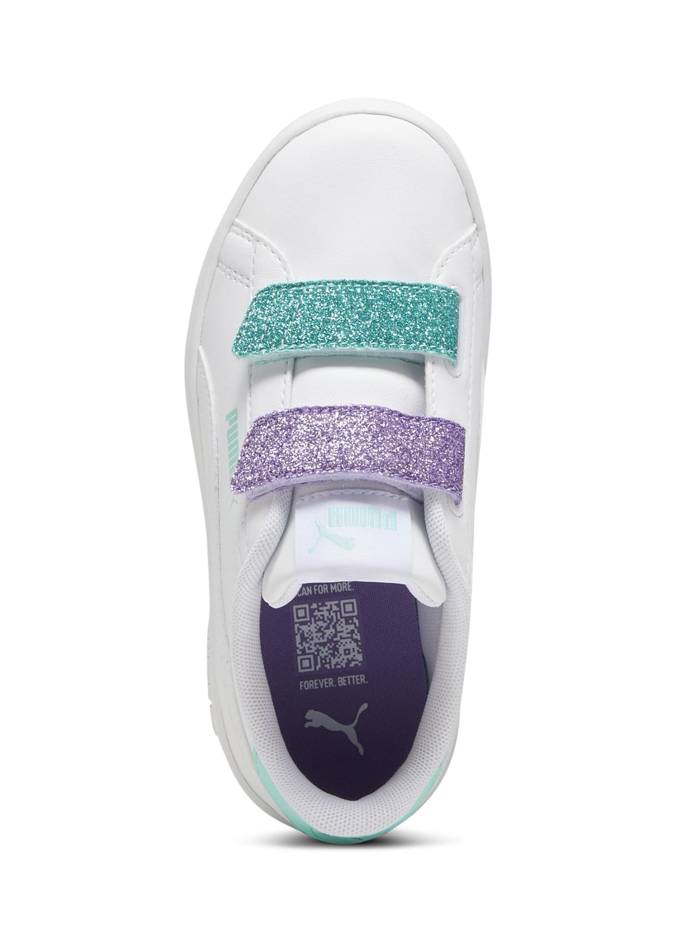 Zapatilla Urbana Smash 3.0 L Glitter Velcro V Ps Niña-5