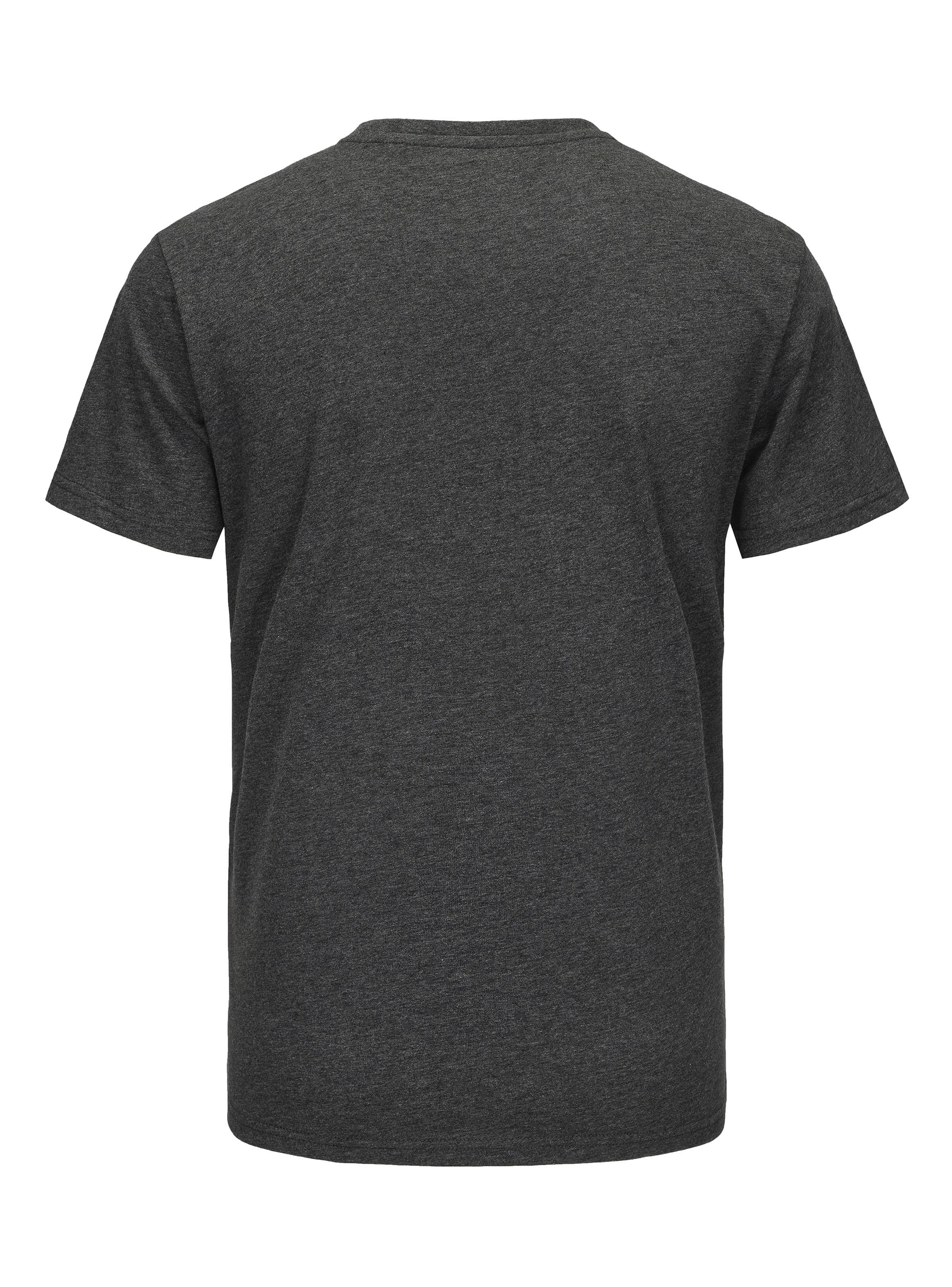 Polera Manga Corta con Logo Estampado-1