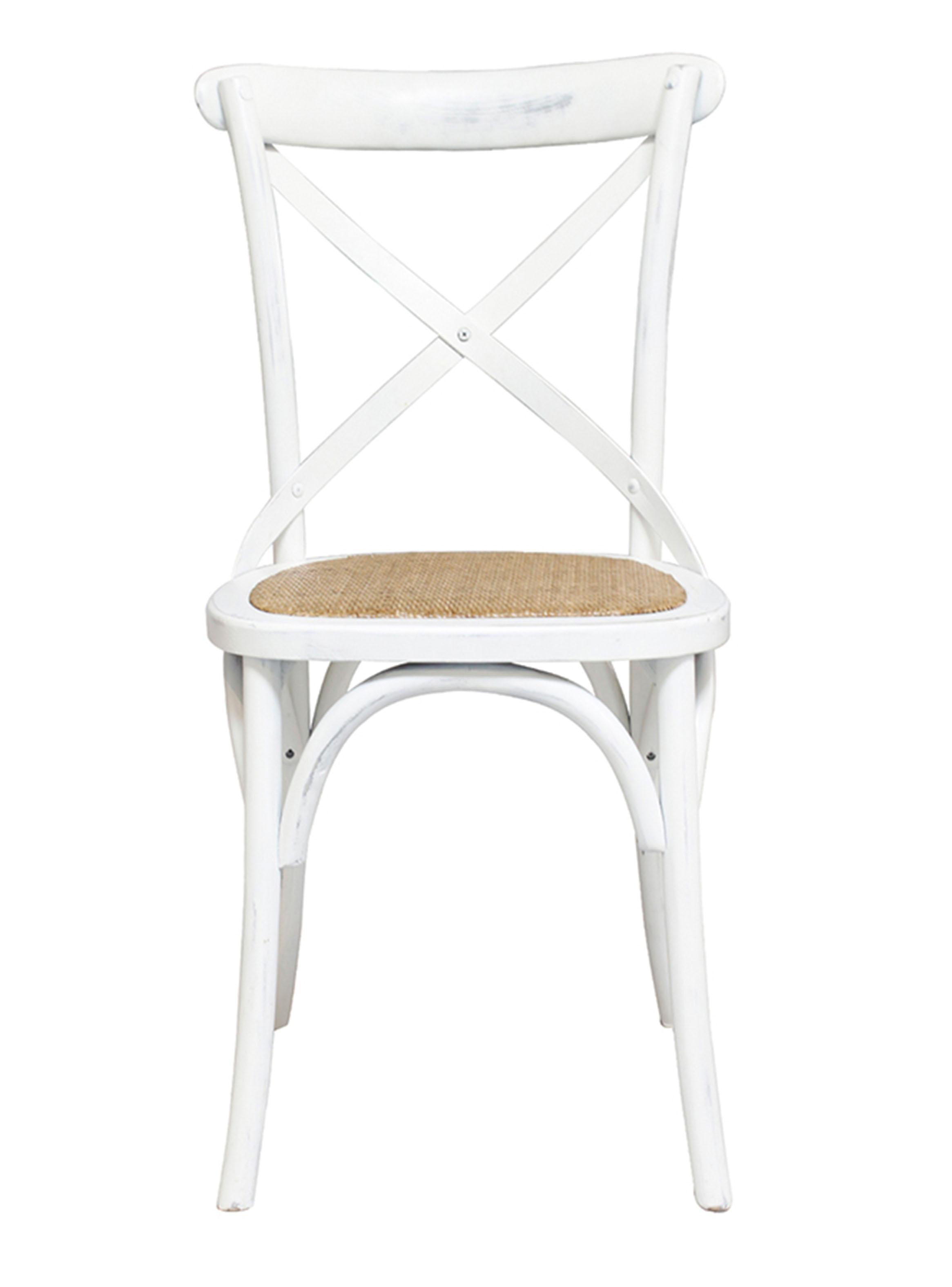 Kit 6 Sillas Retro Blanca-2