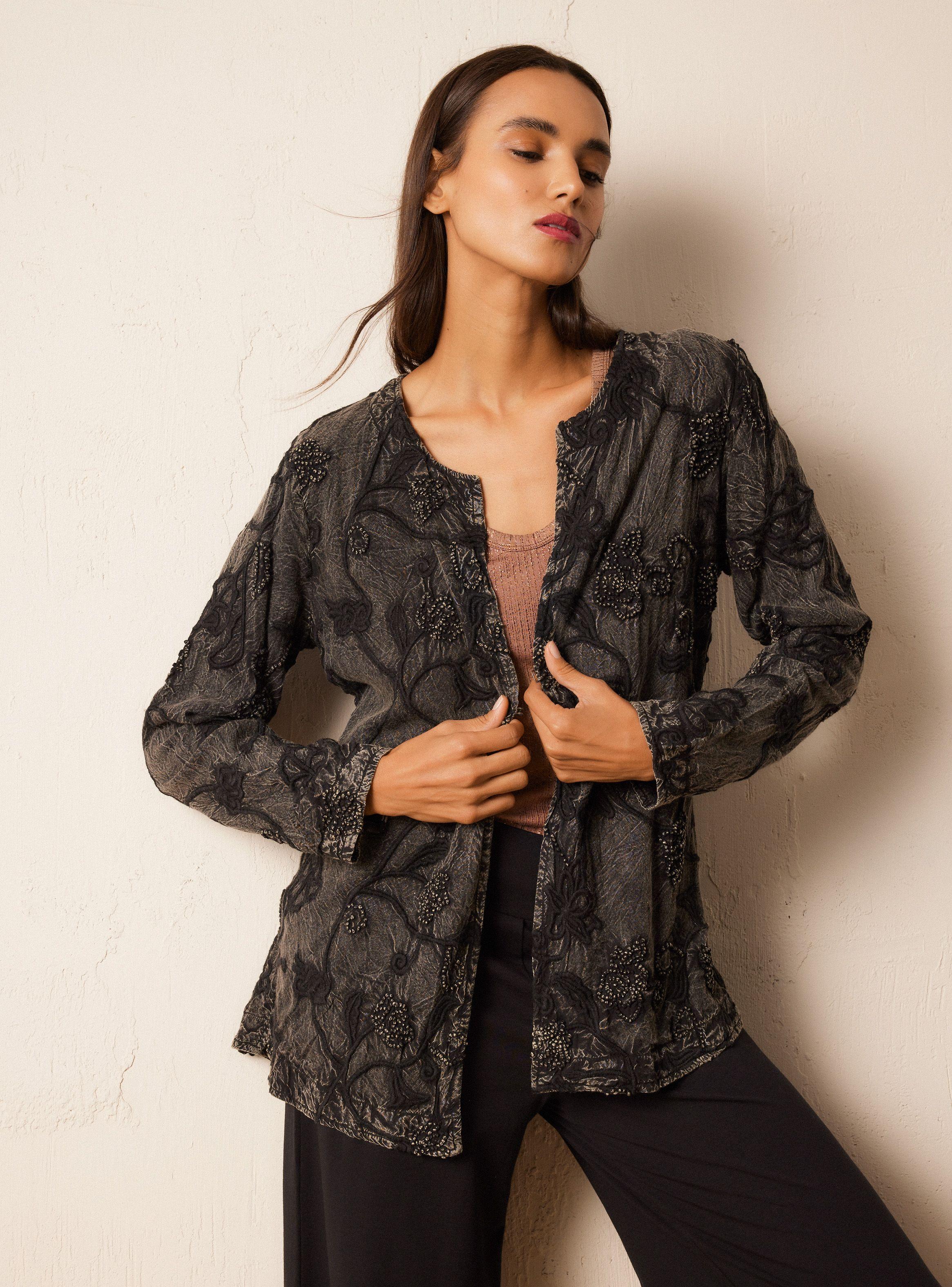 Chaqueta Bordado-0