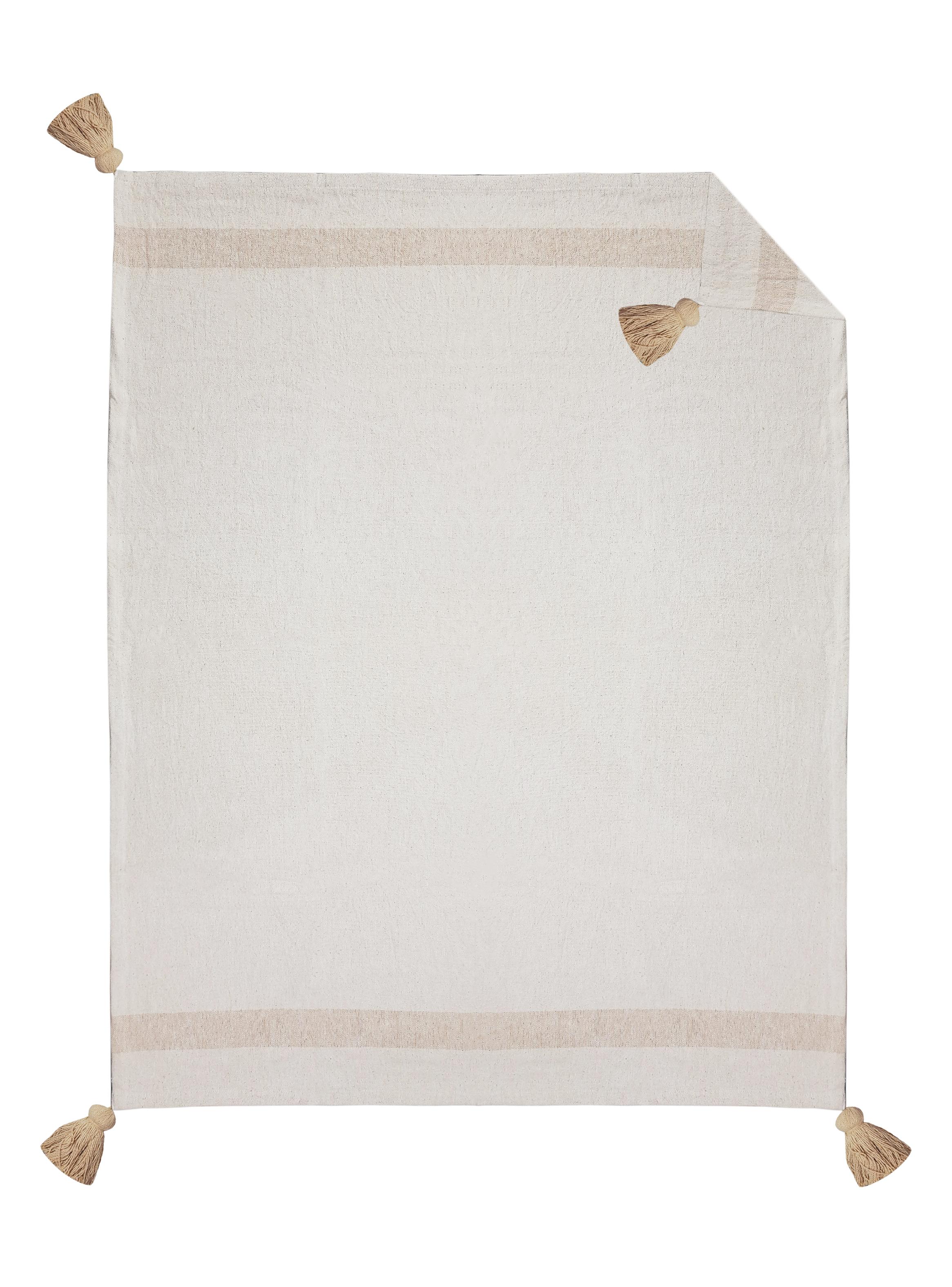 Chal Basic Pompón 130x160 cm-3