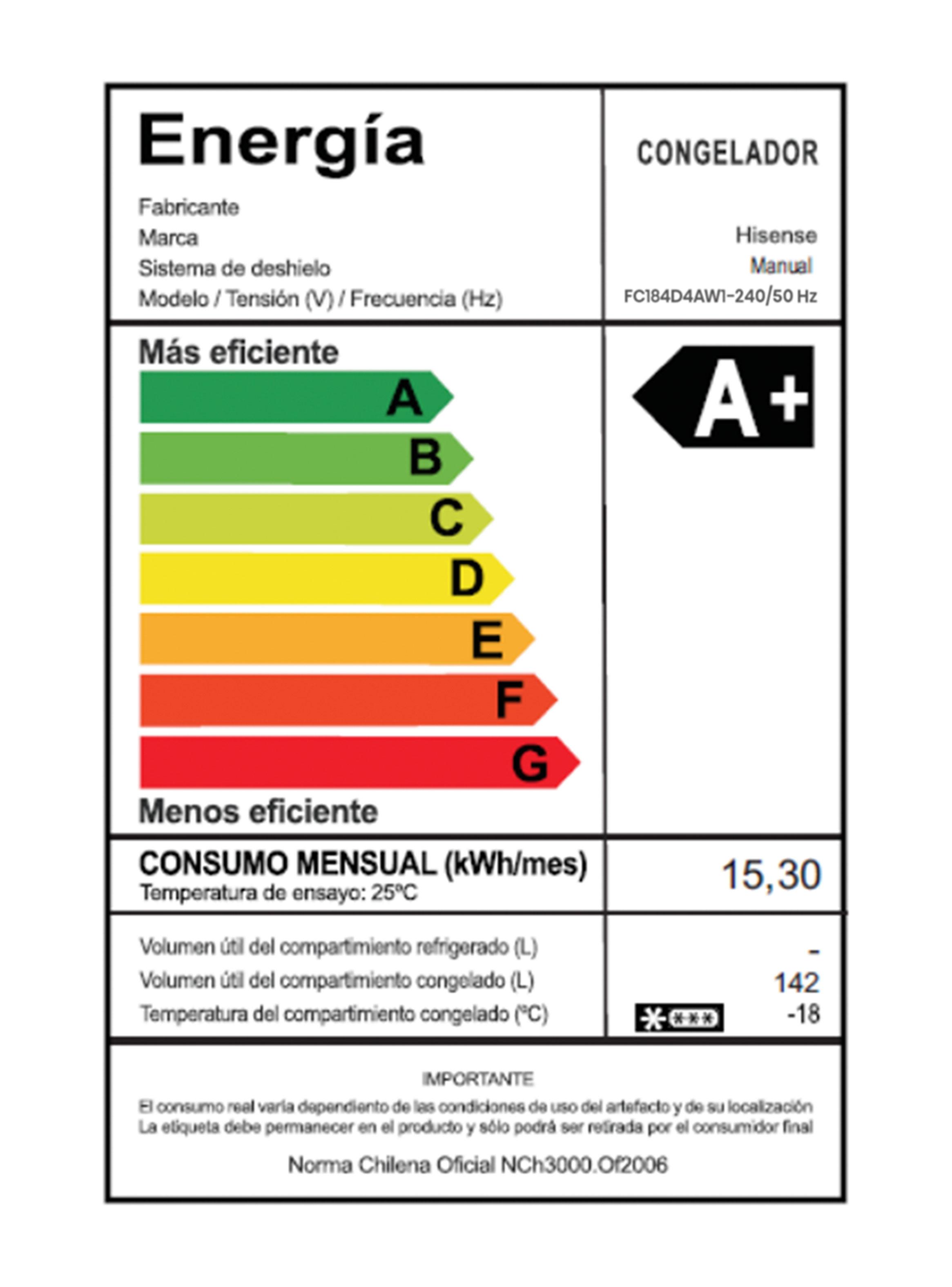 Freezer Horizontal Frío Directo 142 Litros FC184D4AW1 Dual Function-9
