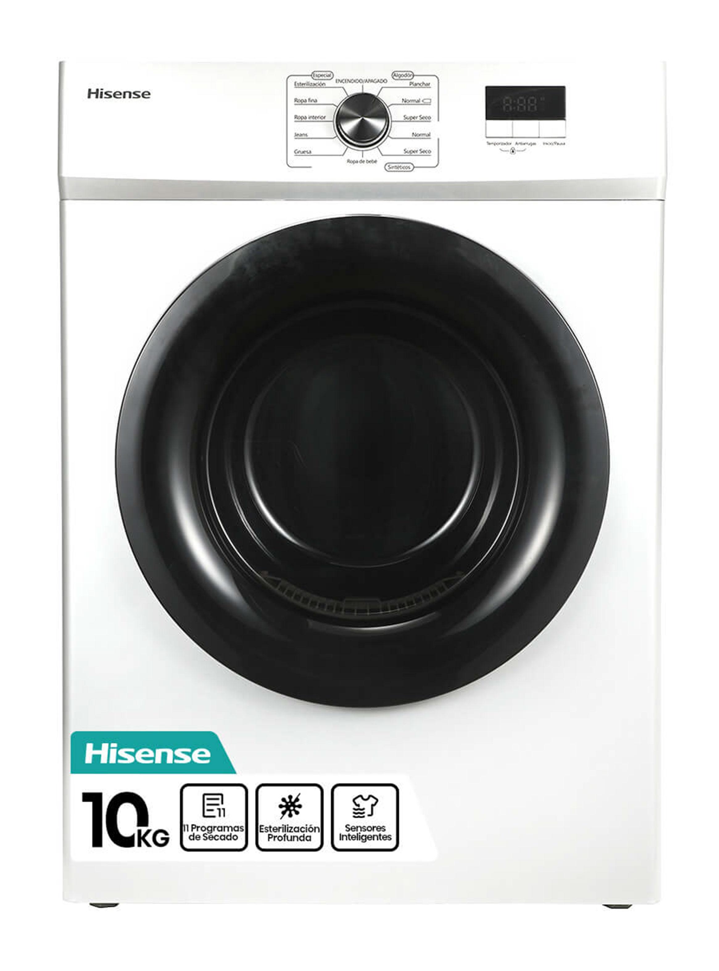 Secadora de Ventilación Carga Frontal 10 Kg DV1W1001UW-0