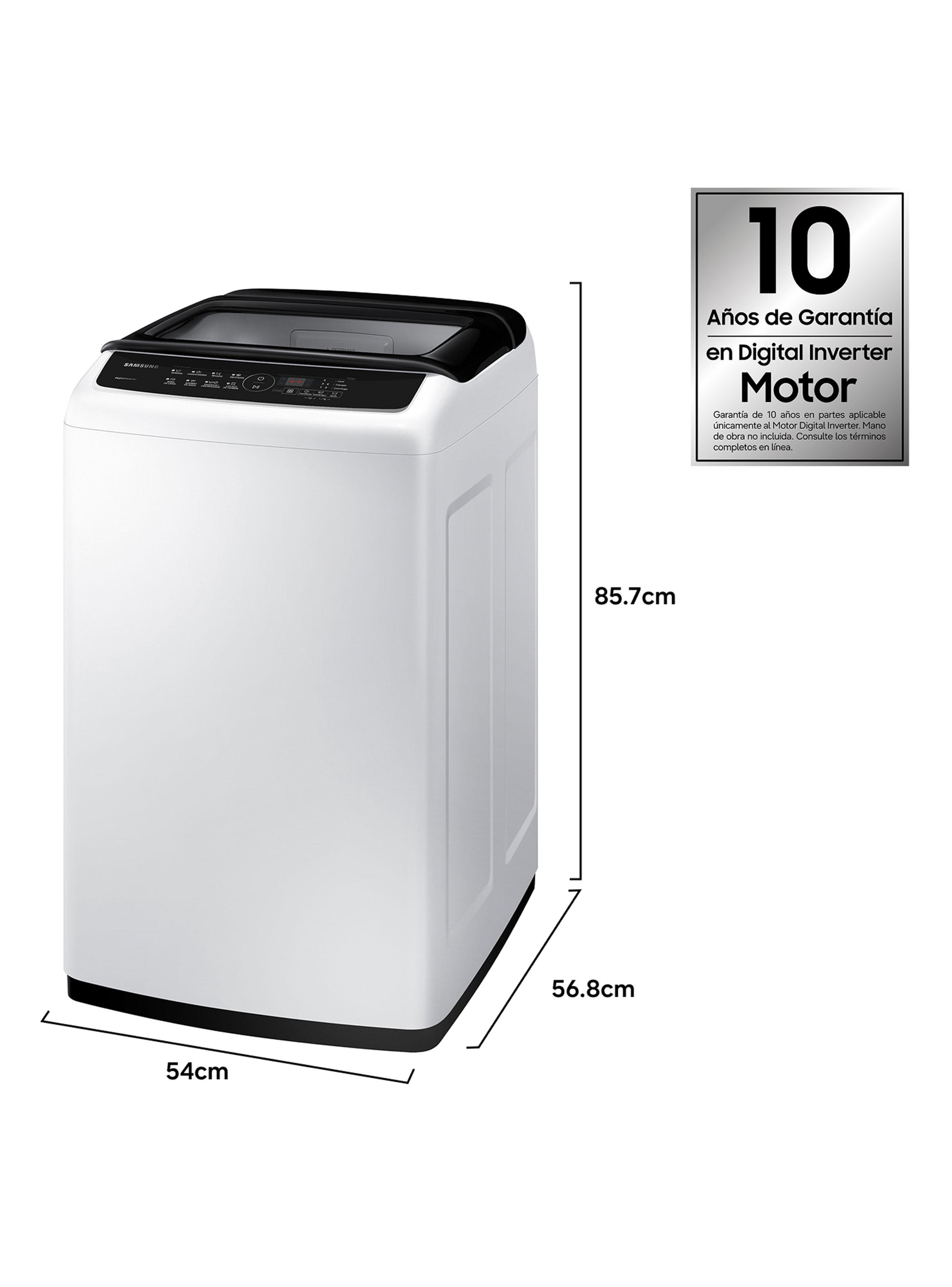 Lavadora Carga Superior 8 Kg Digital Inverter WA80CG4240BWZS-1