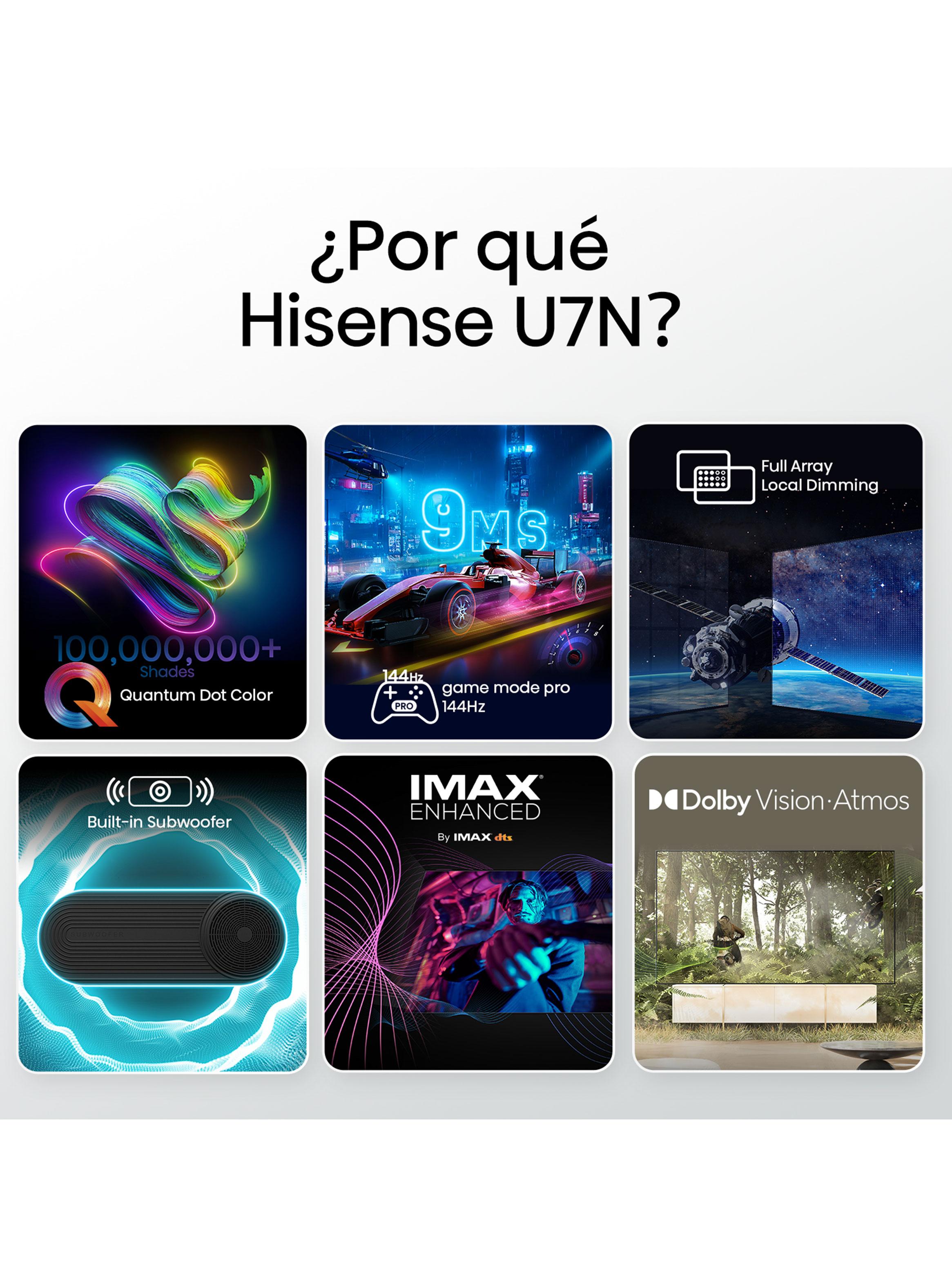 QLED Smart TV 100" 4K UHD 144 Hz 100U76N-10