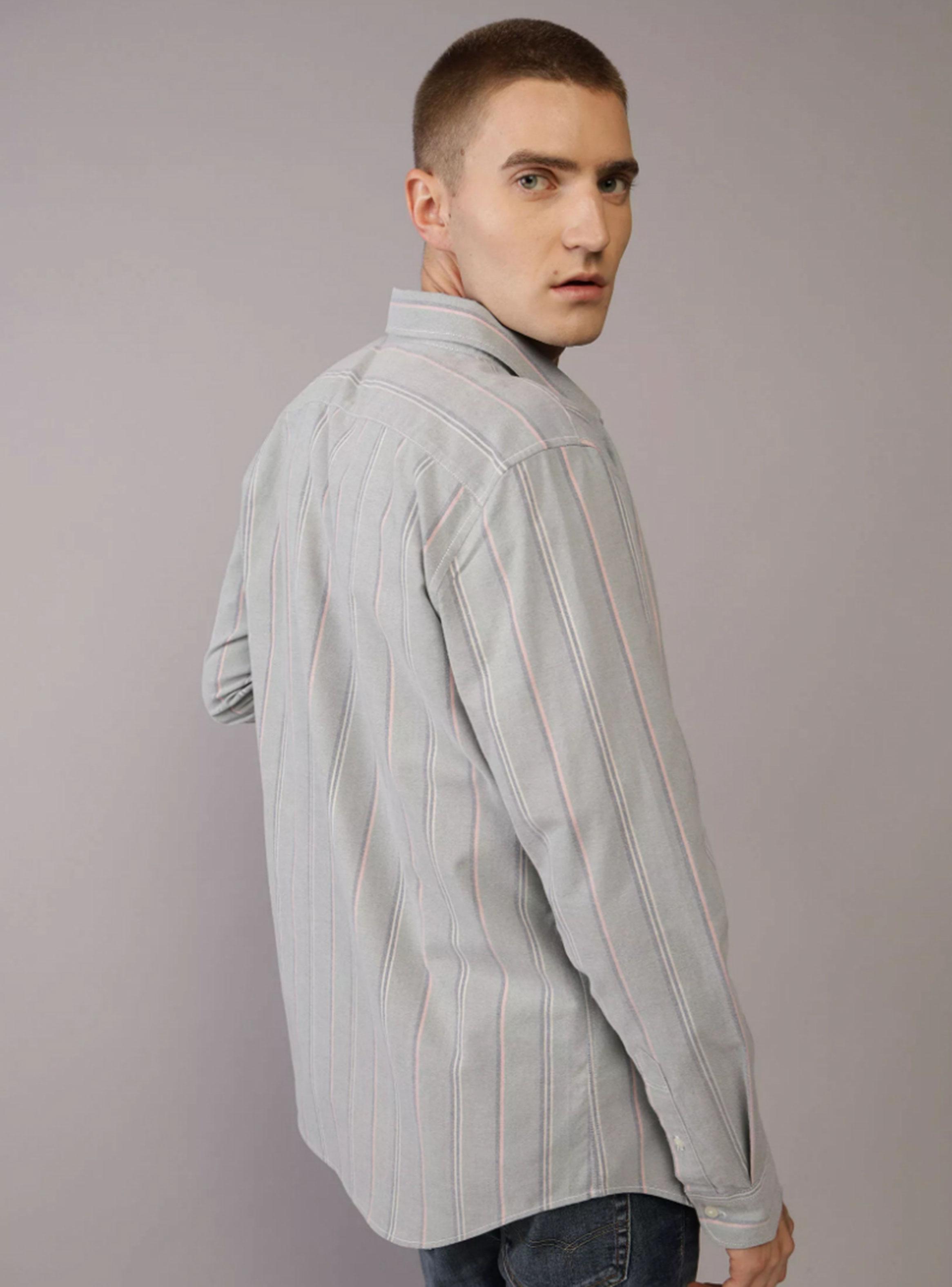 Camisa Bengal Stripe 2103 Manga Larga-1