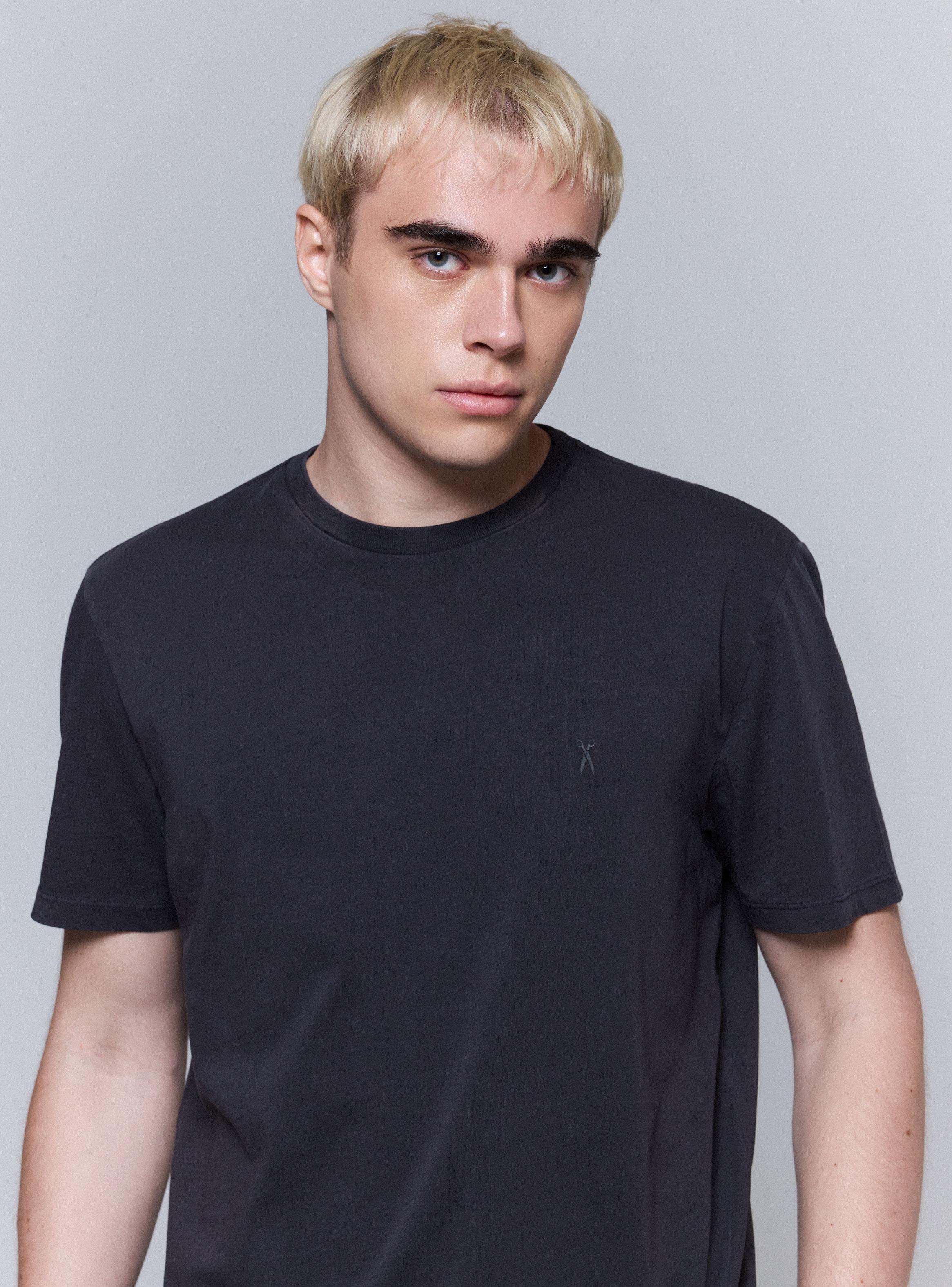 Polera Manga Corta Básica Lisa-2