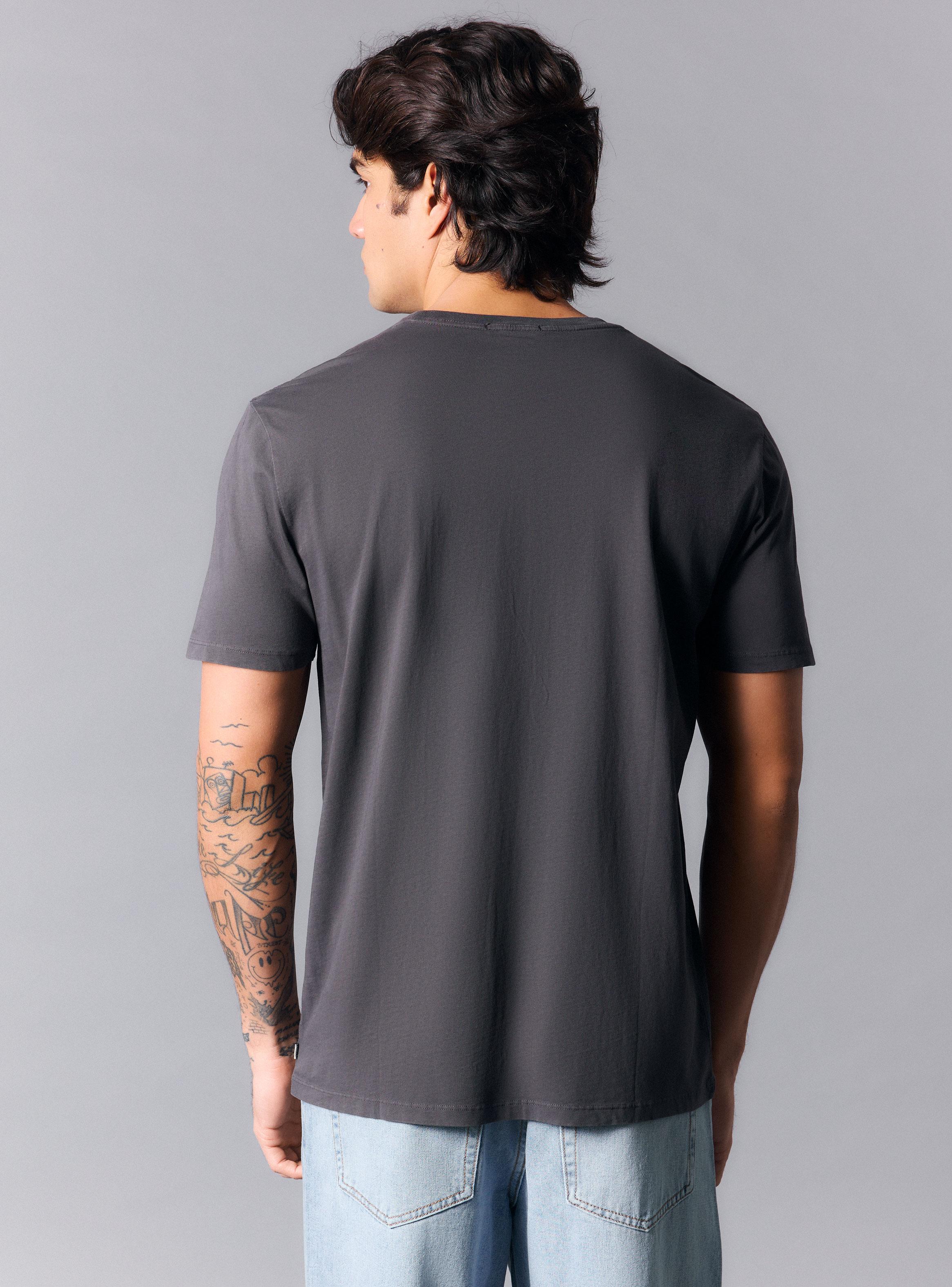 Polera Manga Corta Básica Lisa-1