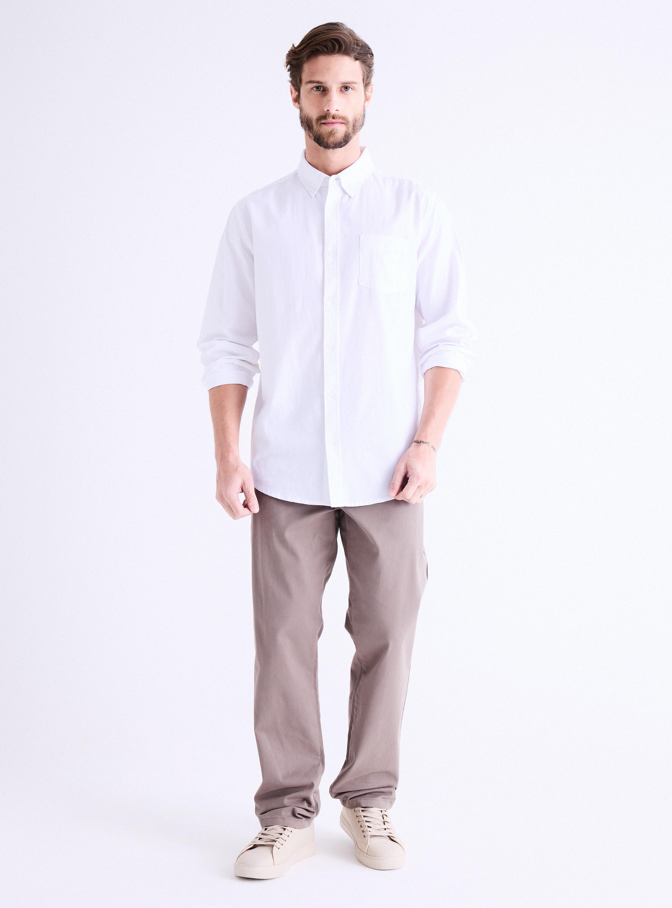 Camisa Semi-Oxford Classic-4