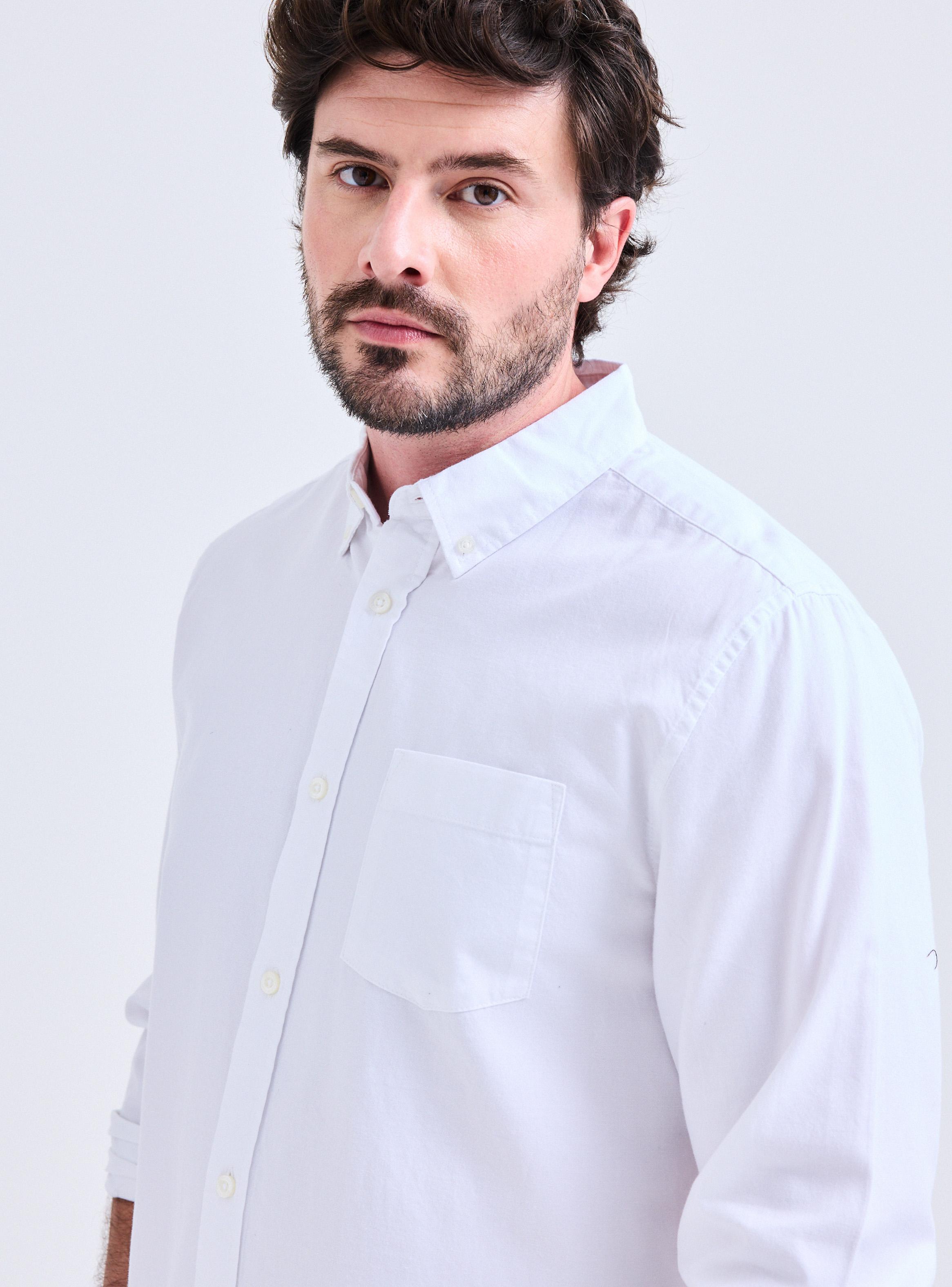 Camisa Semi Oxford Algodón-2