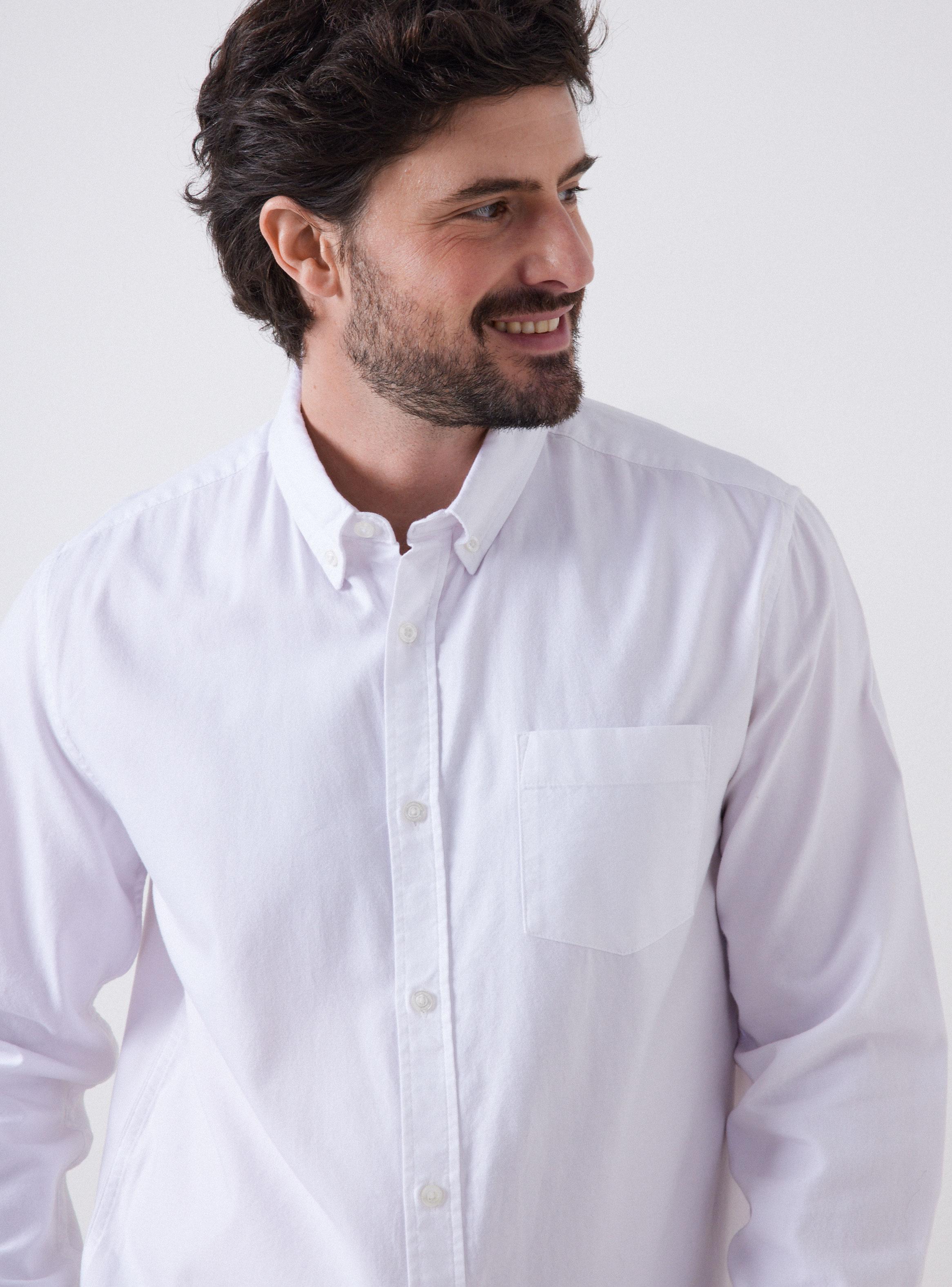 Camisa Semi Oxford Algodón-3