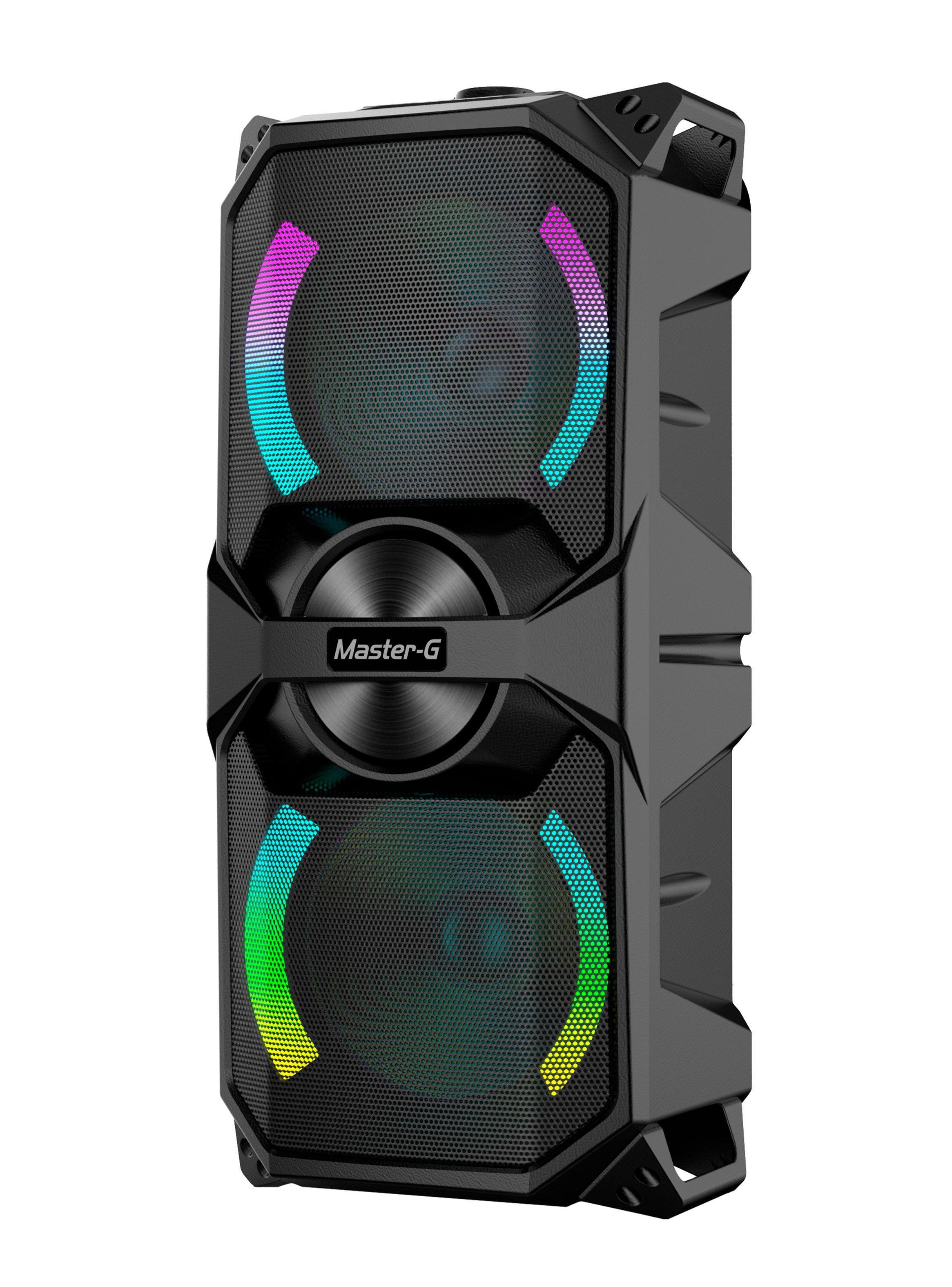 Parlante Karaoke Bluetooth 6000W MGLUXOR Negro-1
