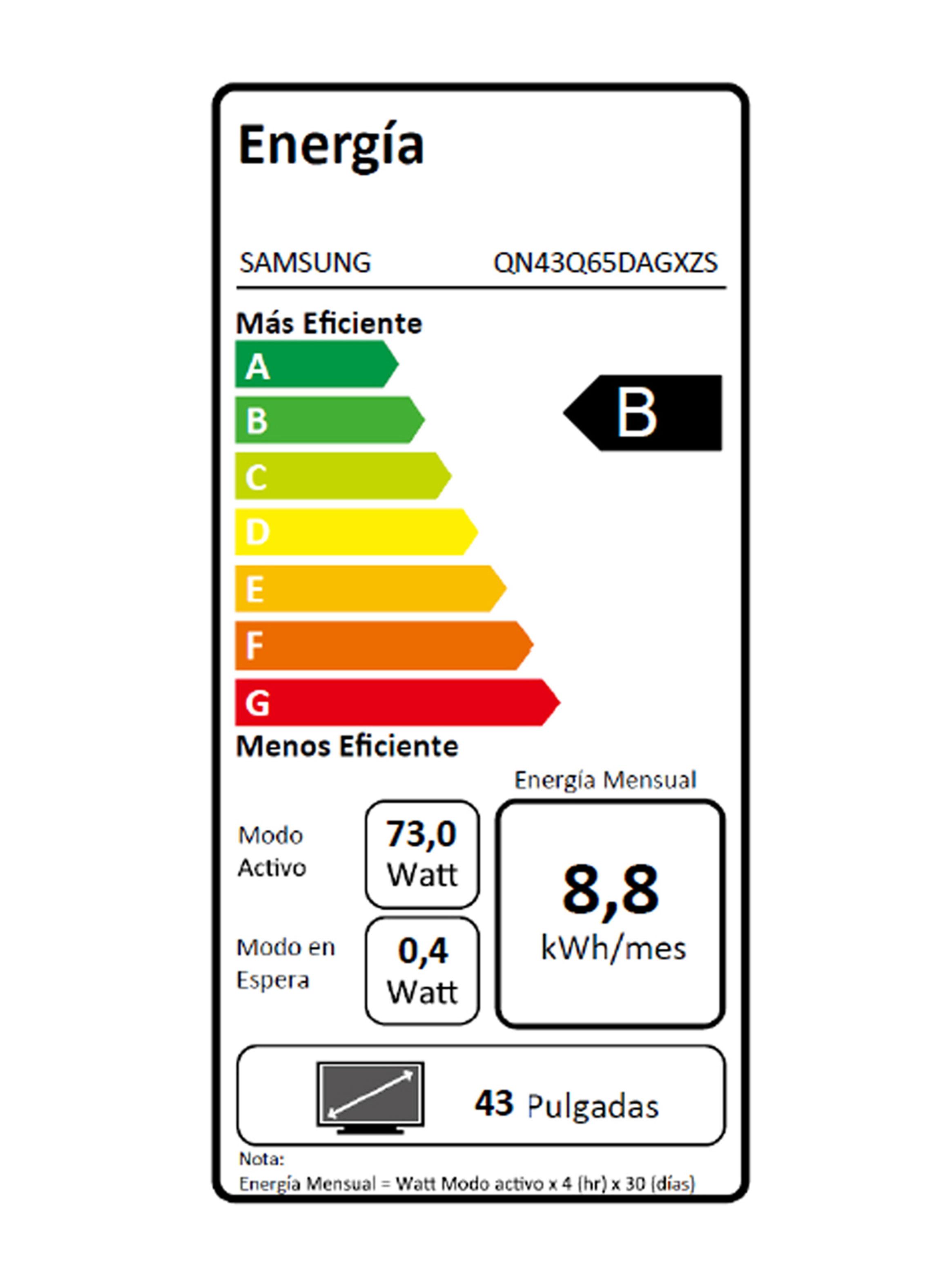 QLED 43" Q65D 4K UHD Smart TV 2024-8