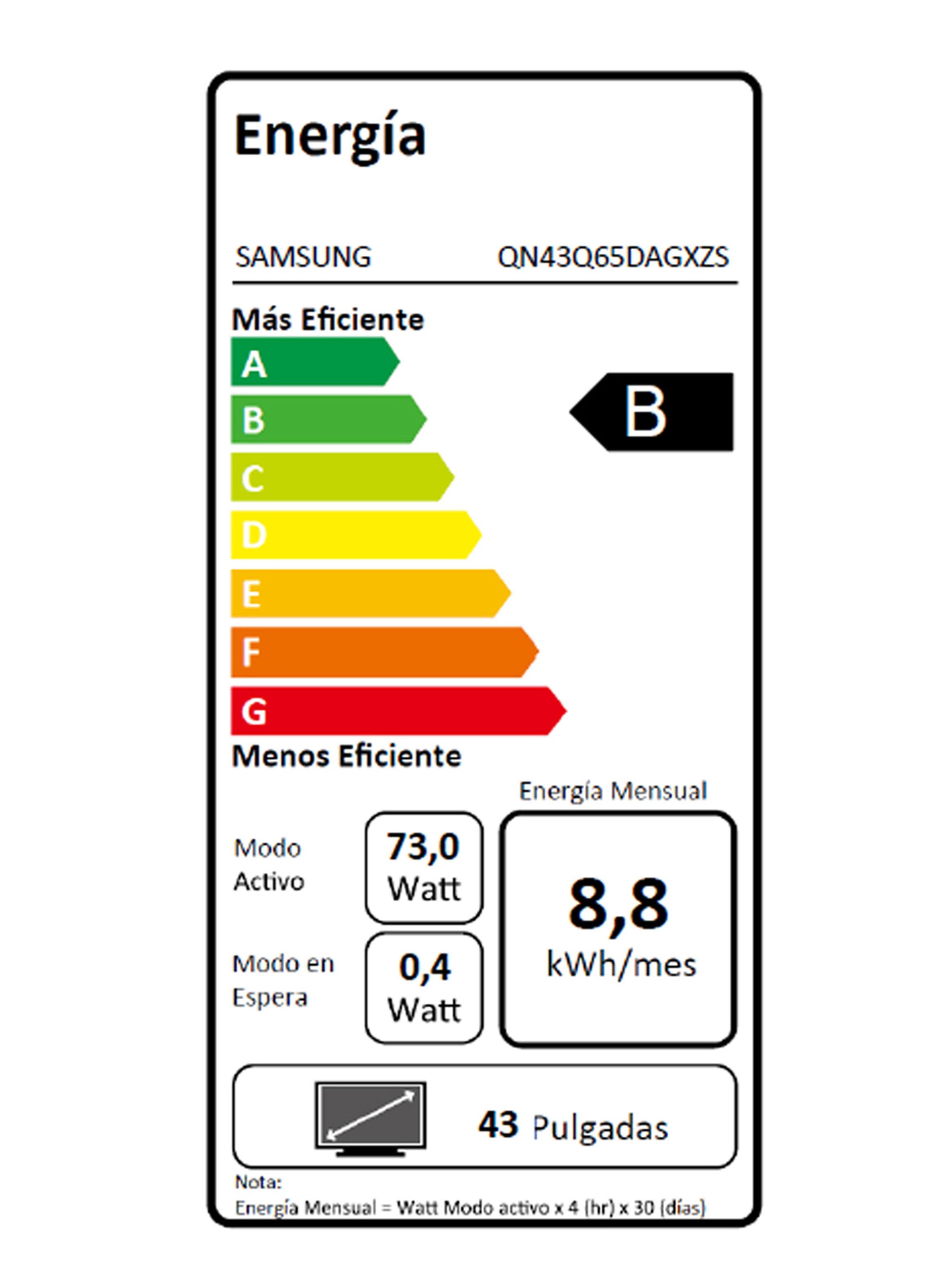 QLED 43" Q65D 4K UHD Smart TV 2024-8