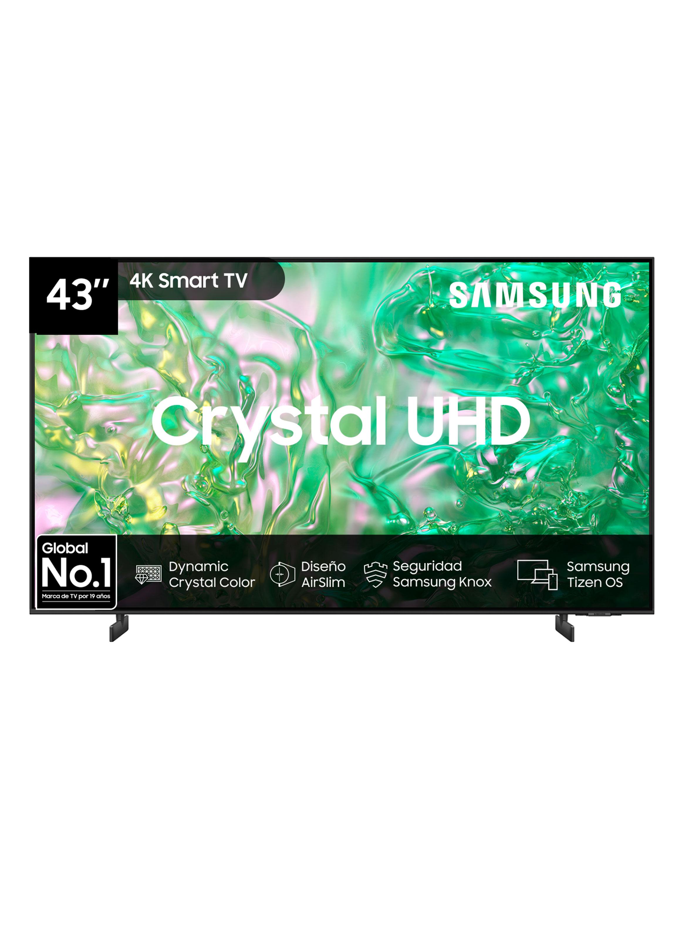 LED 43" DU8000 4K Crystal UHD Smart TV 2024-0