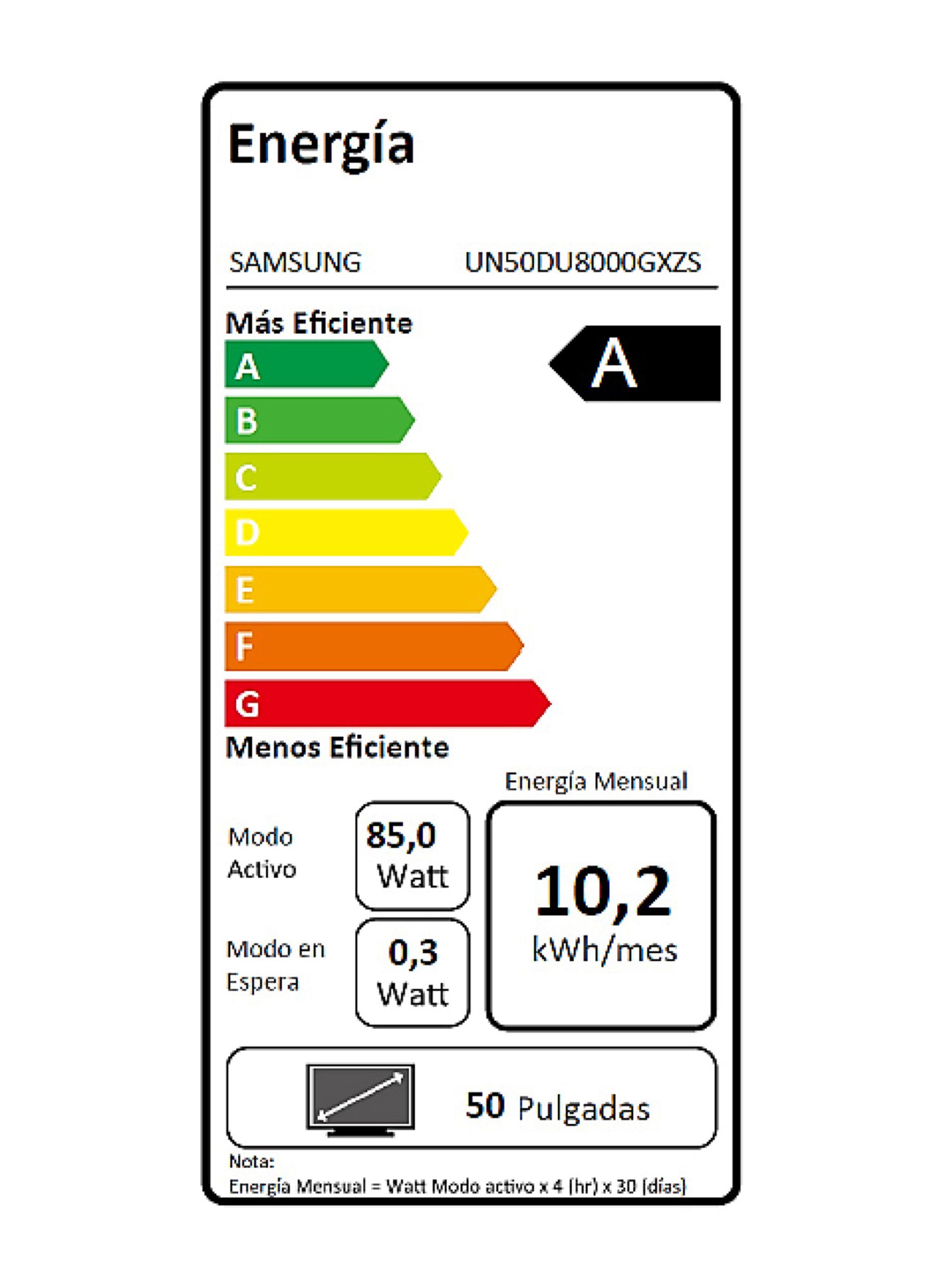 LED 50" DU8000 4K Crystal UHD Smart TV 2024-7