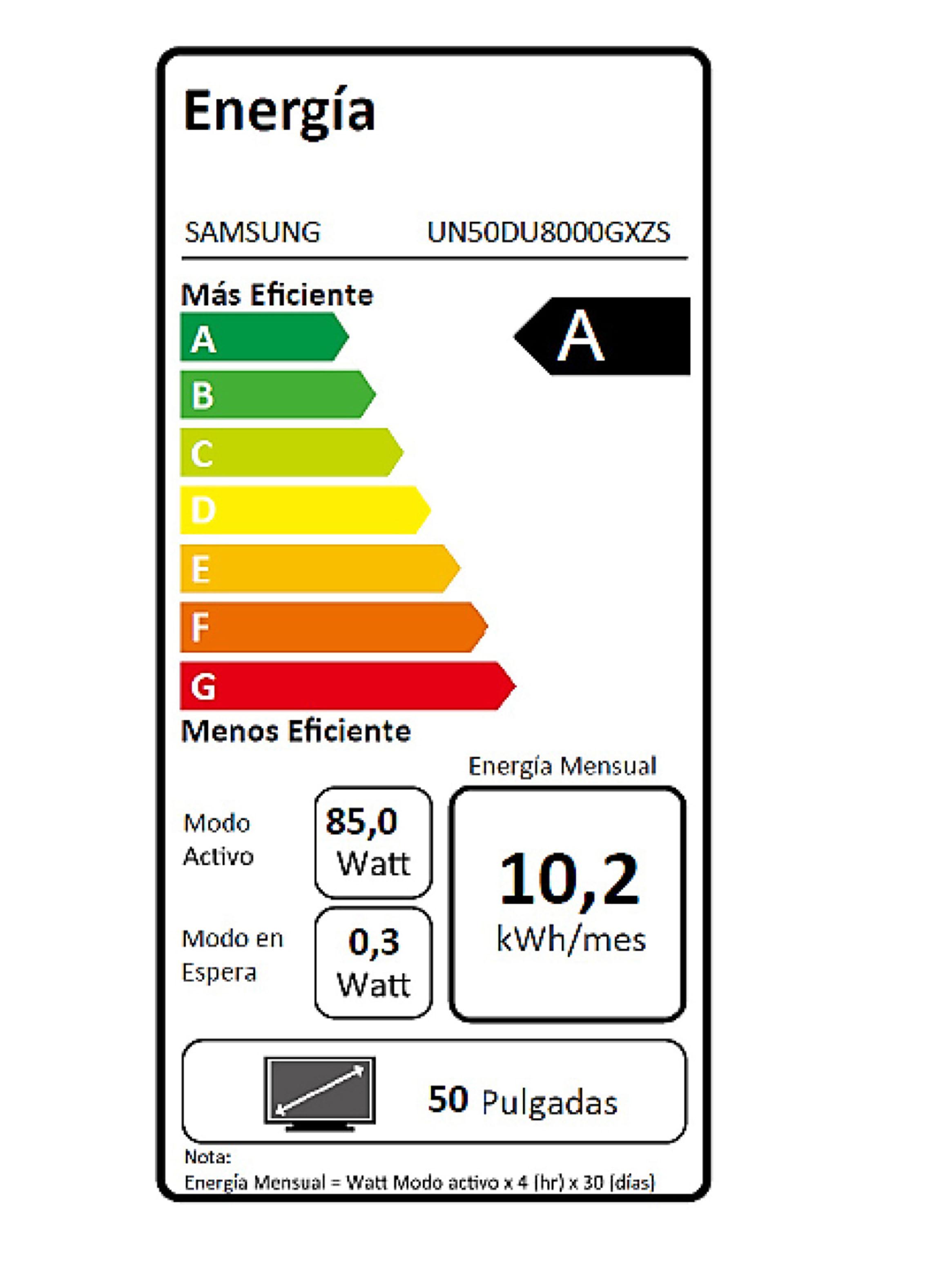 LED 50" DU8000 4K Crystal UHD Smart TV 2024-7