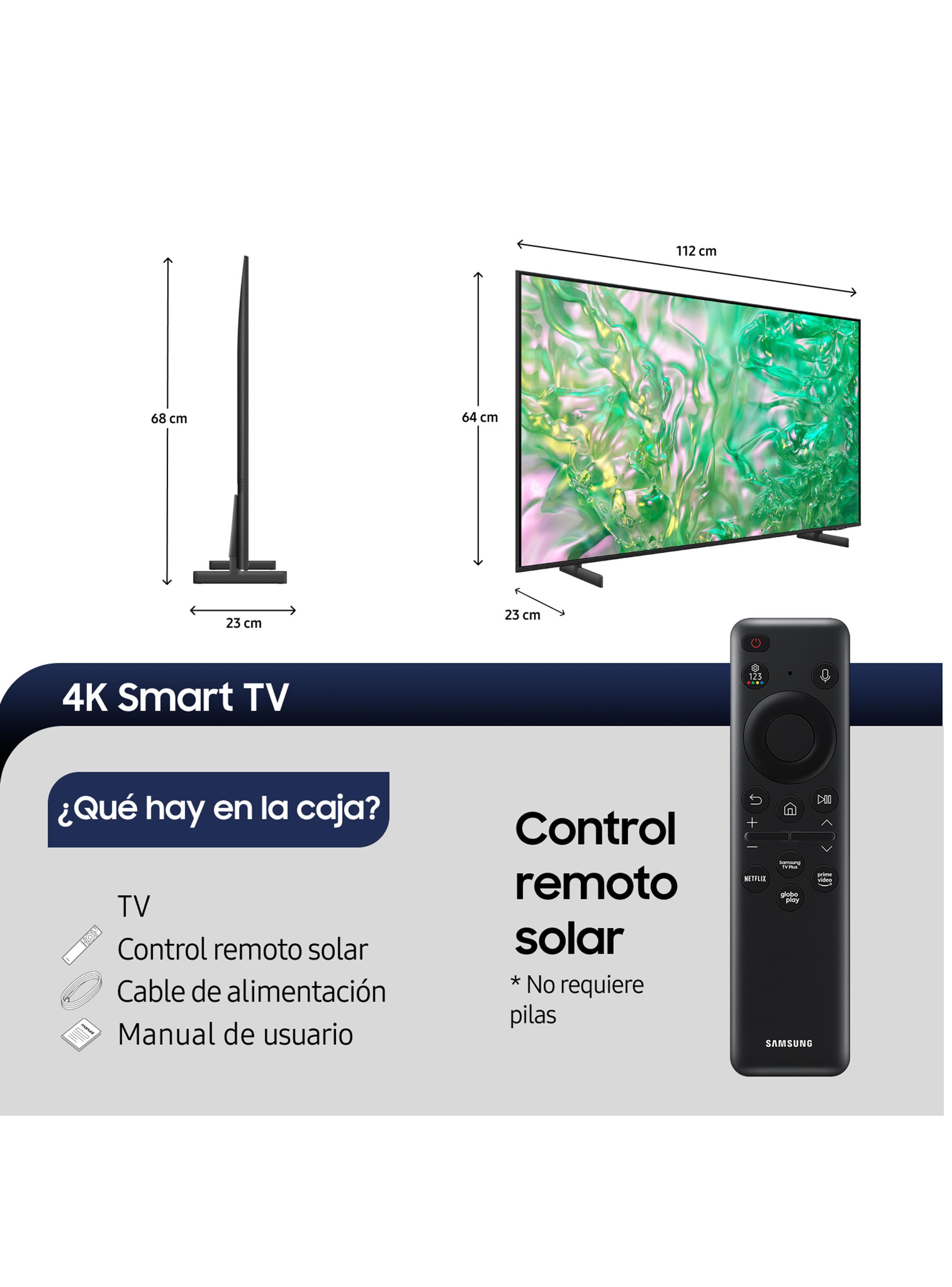 LED 50" DU8000 4K Crystal UHD Smart TV 2024-1