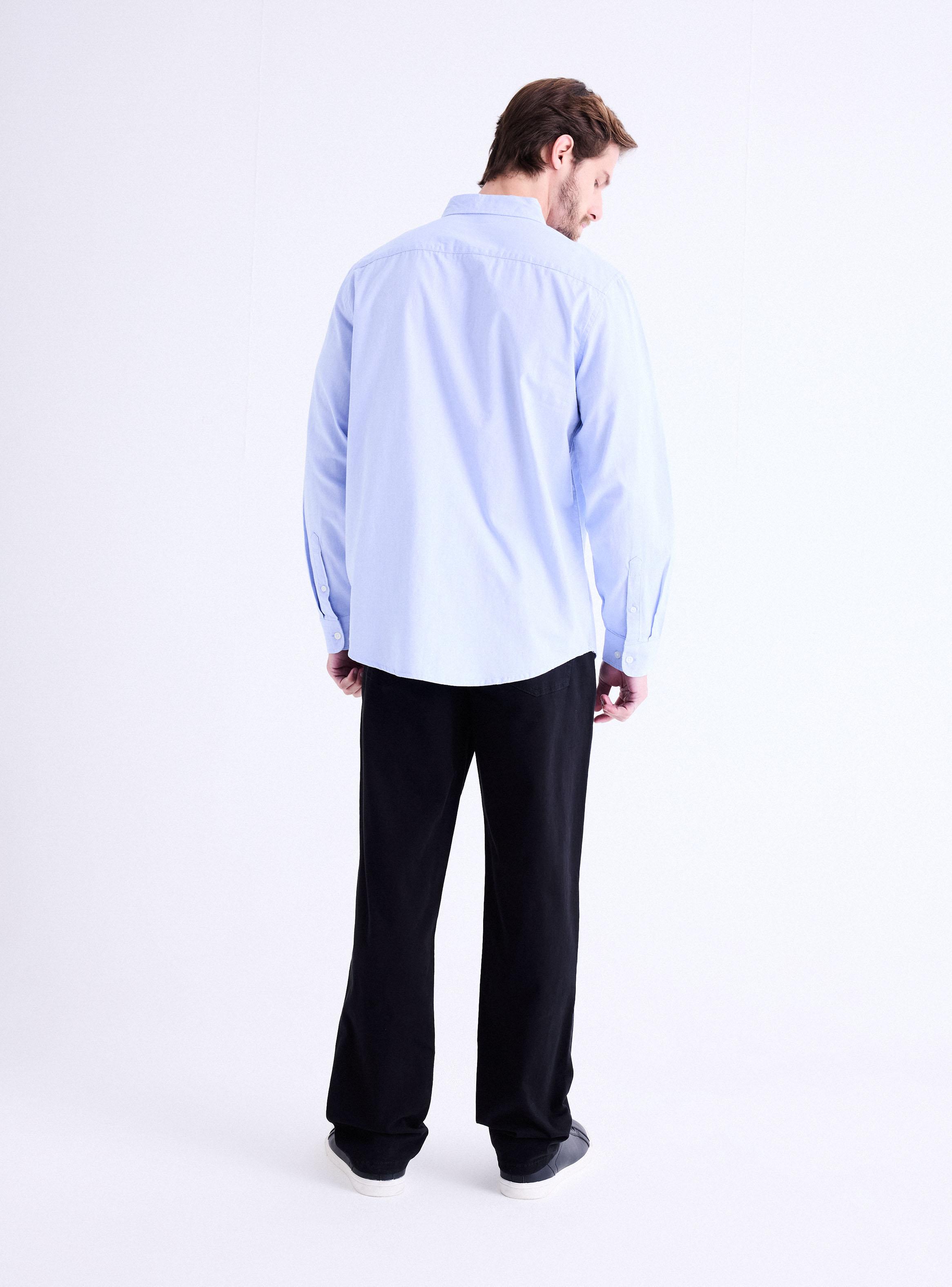 Pantalón Básico Chino Casual-5