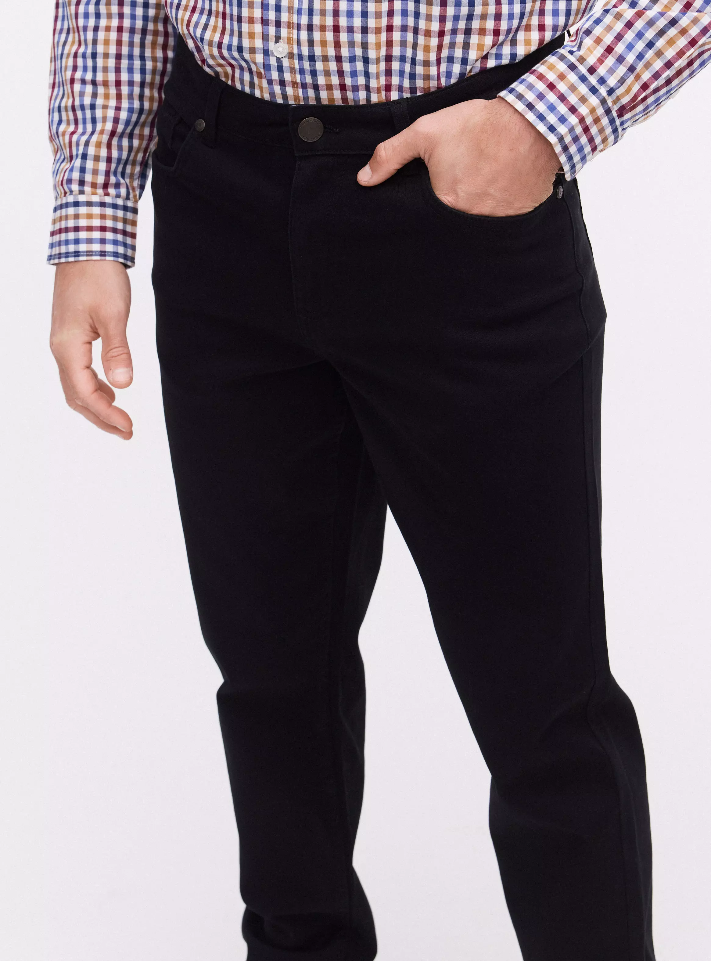 Pantalón 5 Bolsillos Casual-2
