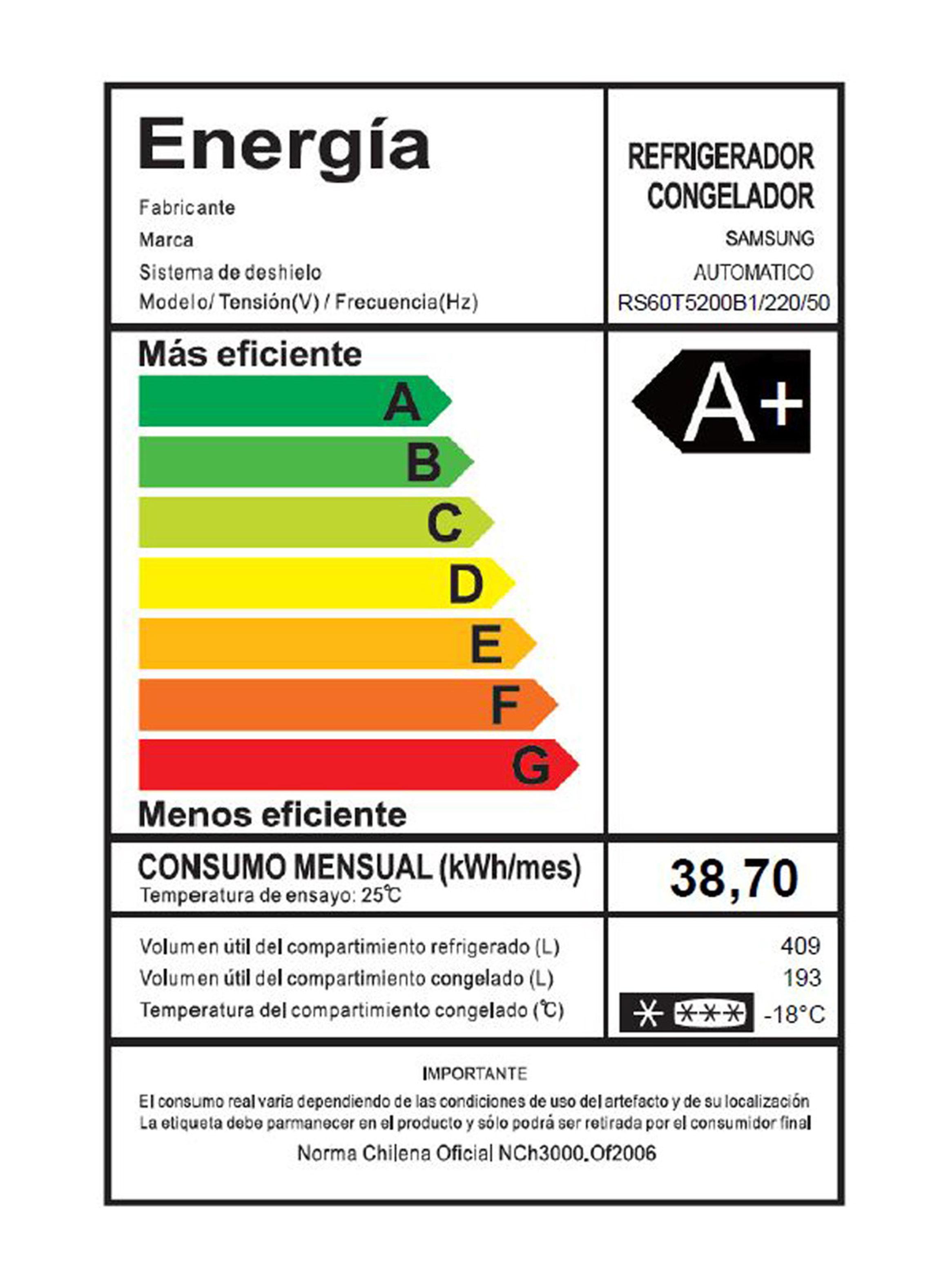 Refrigerador Side By Side de 602L con All Around Cooling-7