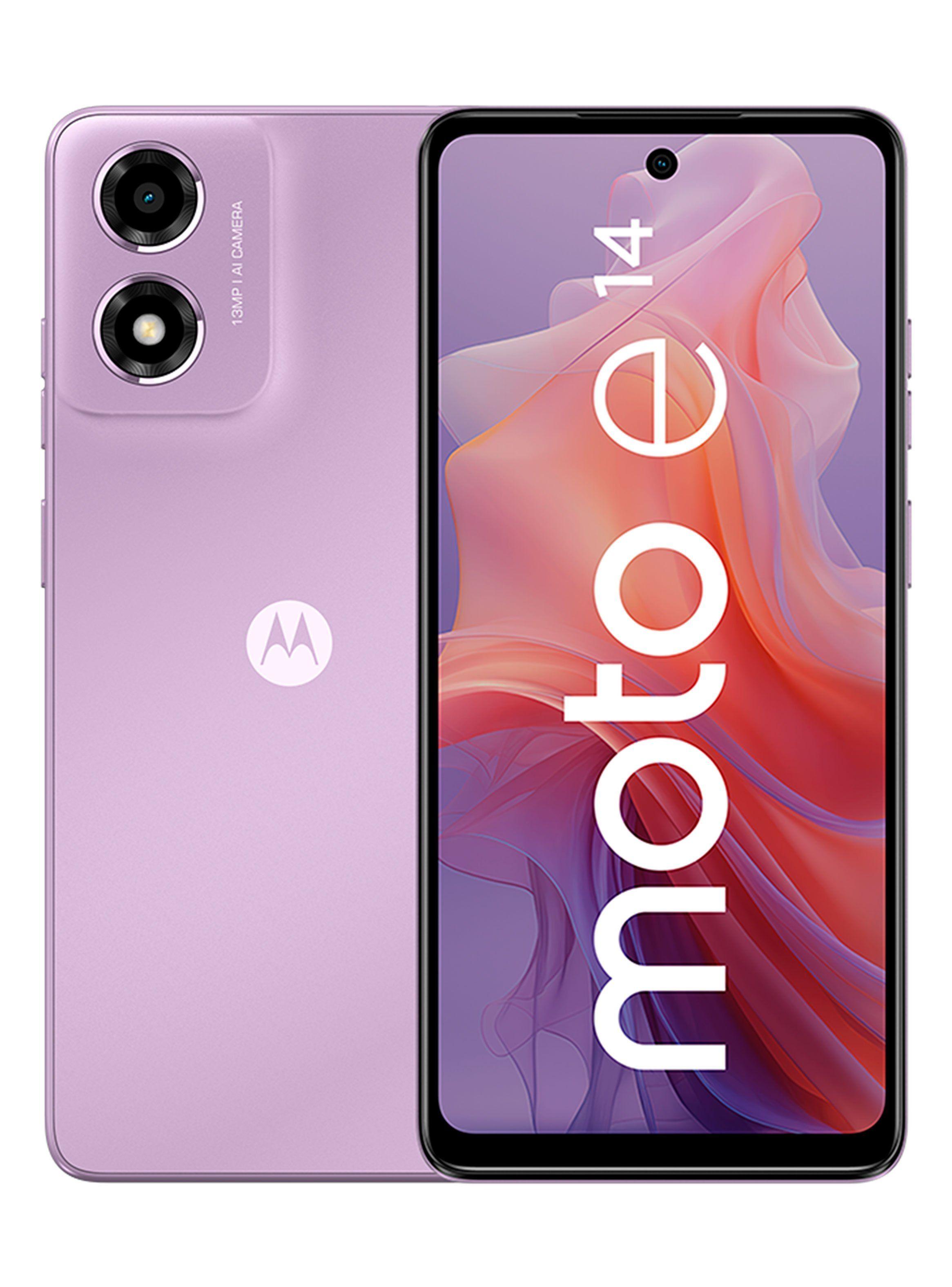 Smartphone Moto E14 64GB 6.6" Rosado Liberado-0