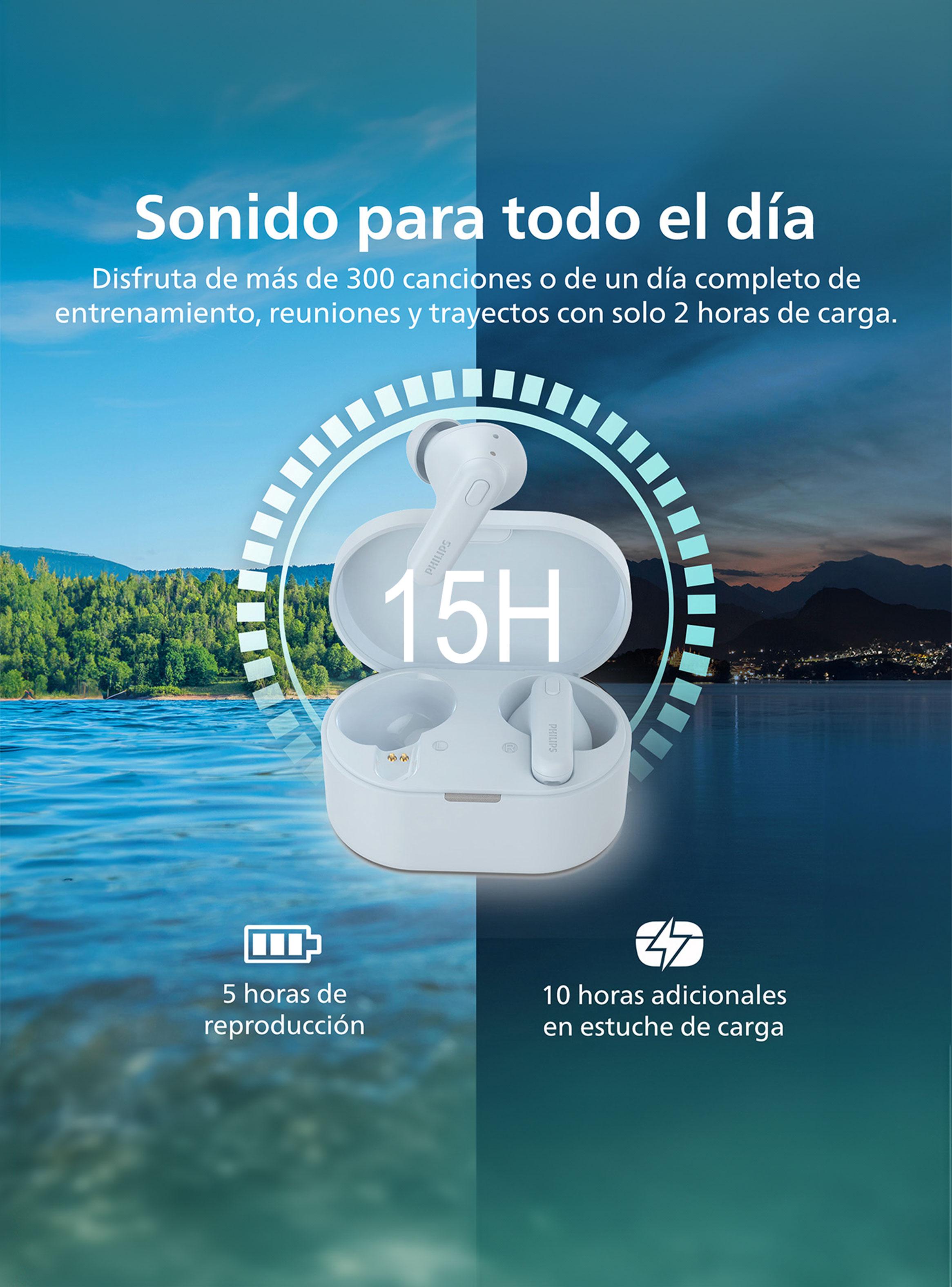 Audífonos Bluetooth True Wireless TAT1108 Blanco-5