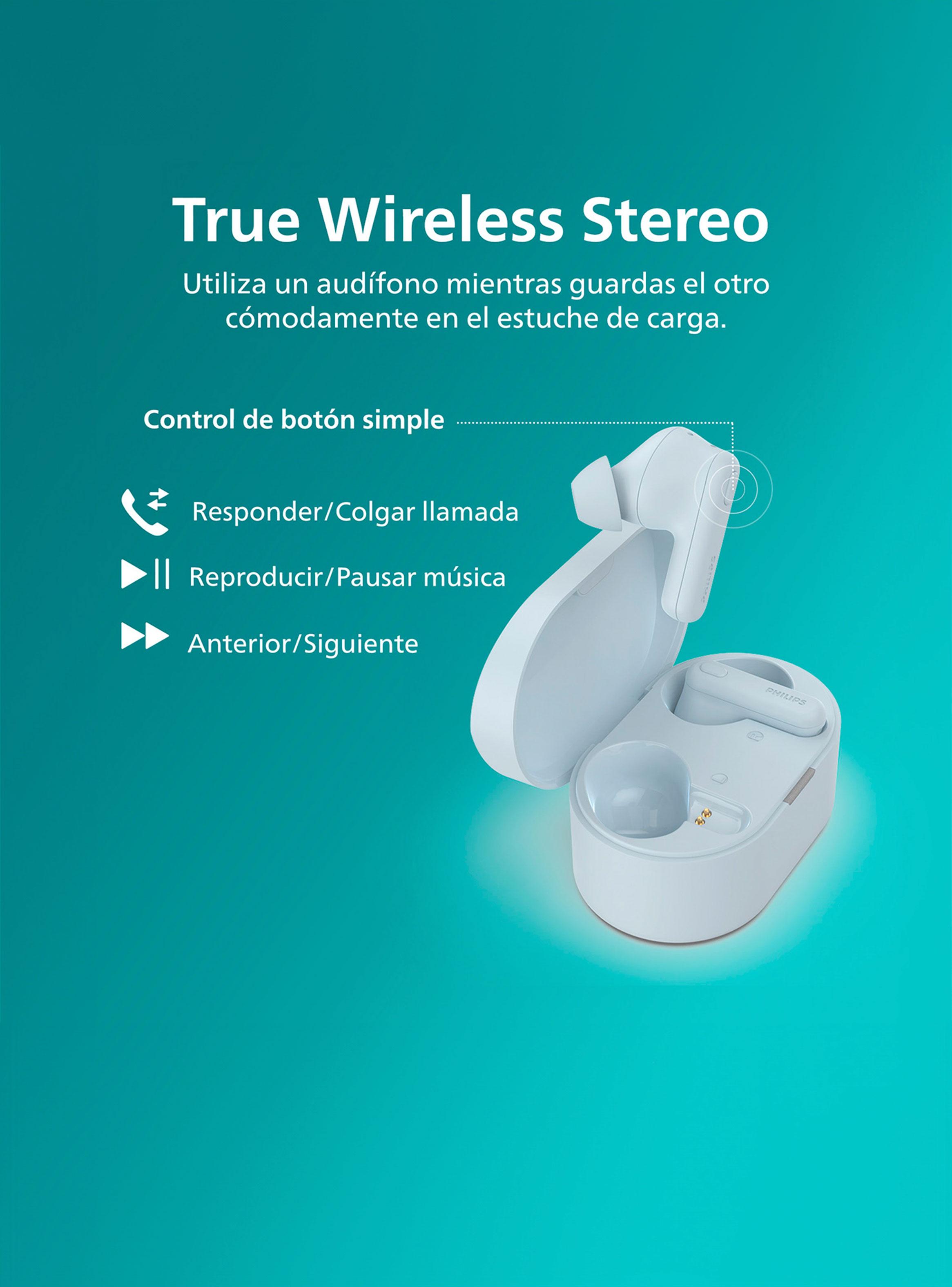 Audífonos Bluetooth True Wireless TAT1108 Blanco-4