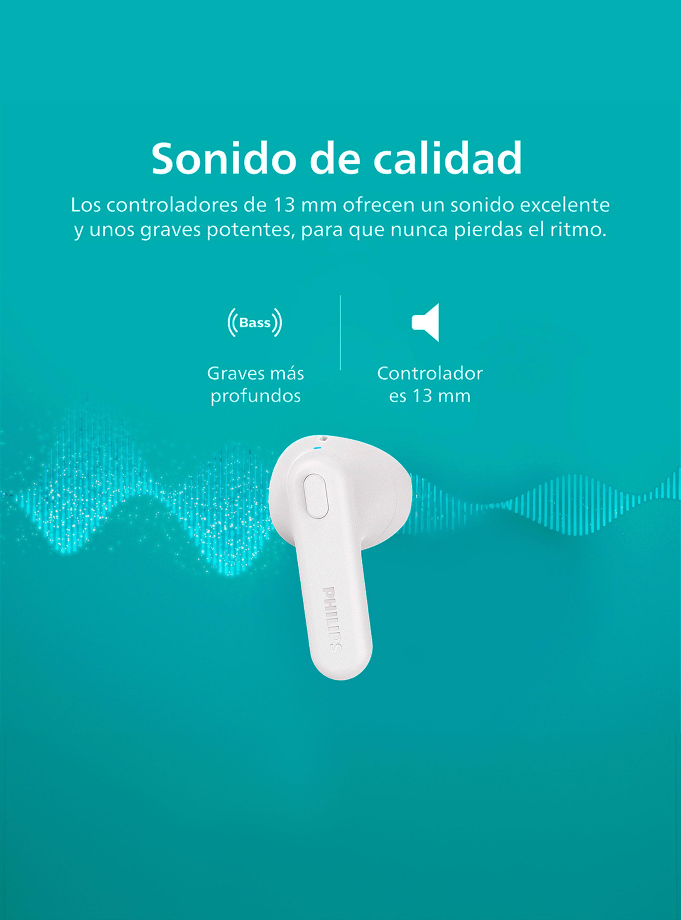 Audífonos Bluetooth True Wireless TAT1138 Blanco-3
