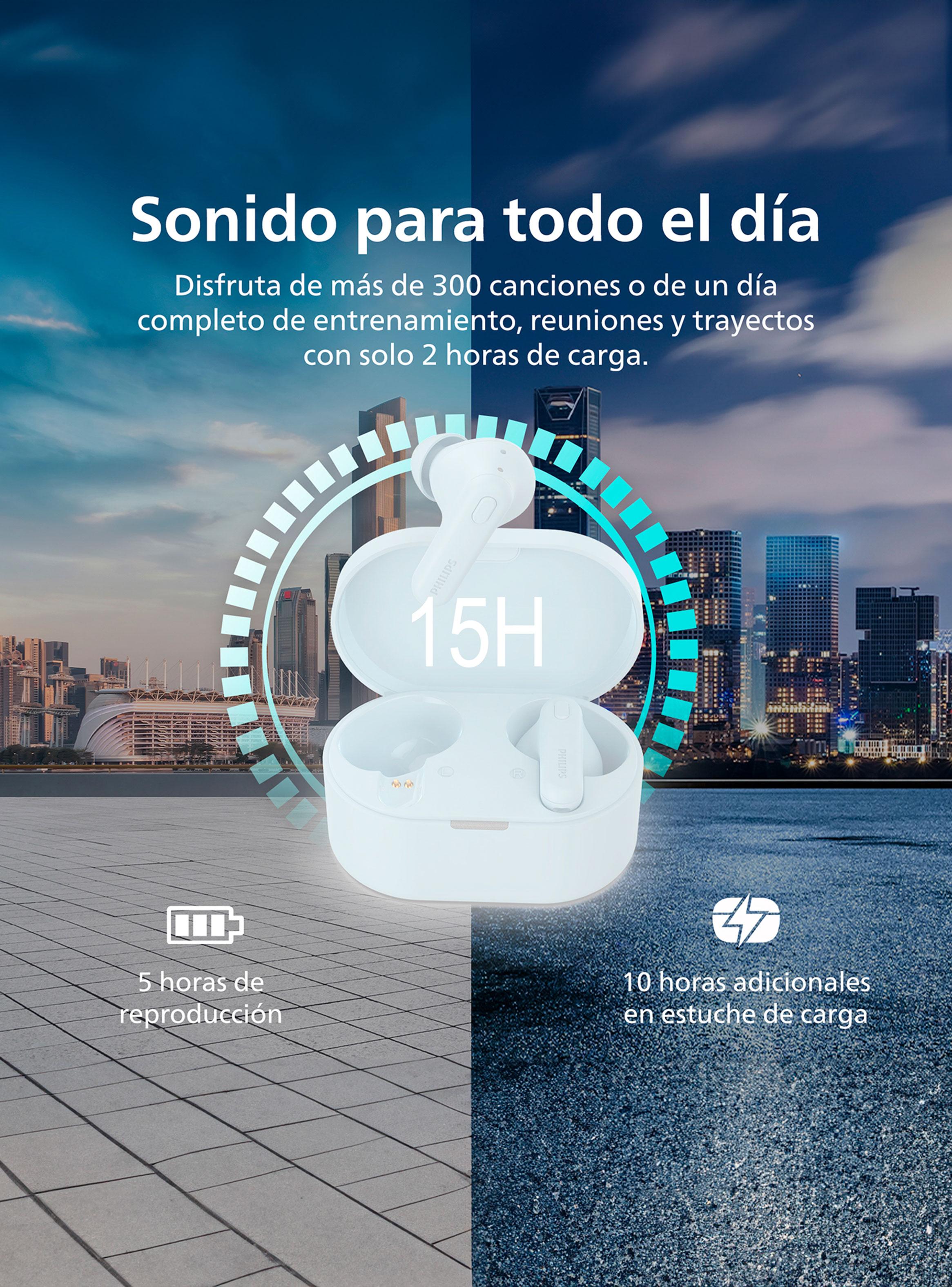 Audífonos Bluetooth True Wireless TAT1138 Blanco-4