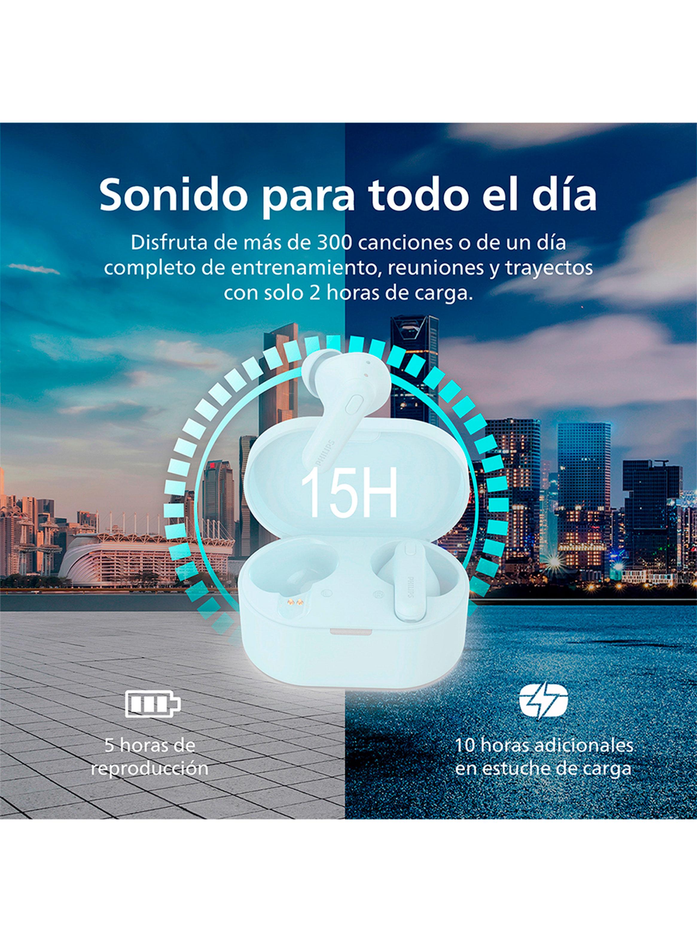 Audífonos Bluetooth TAT1138 TWS Blanco-5