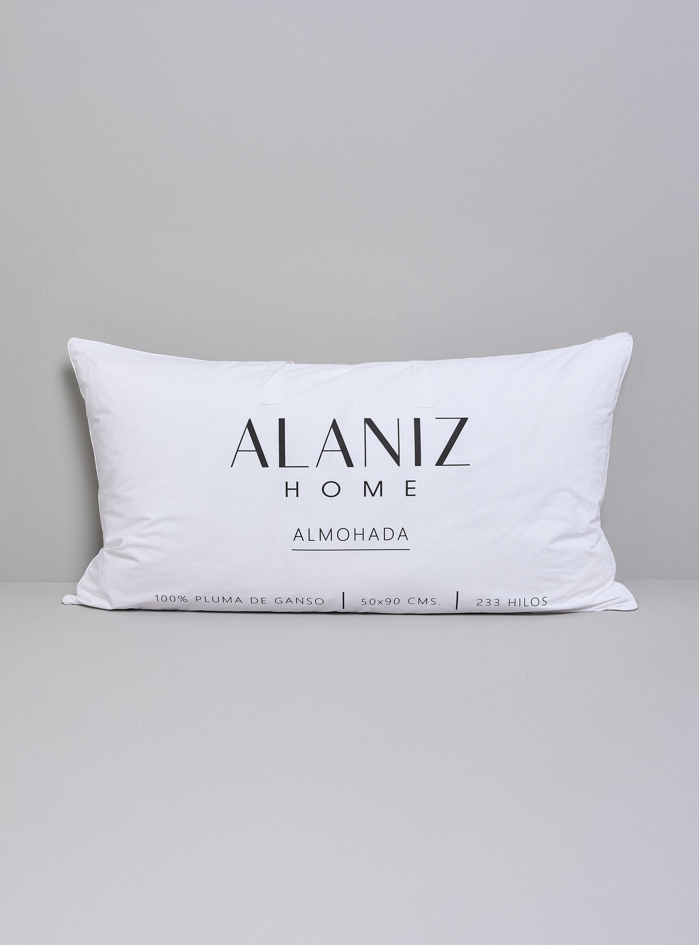 Almohada Pluma de Ganso 50x90 cm-3